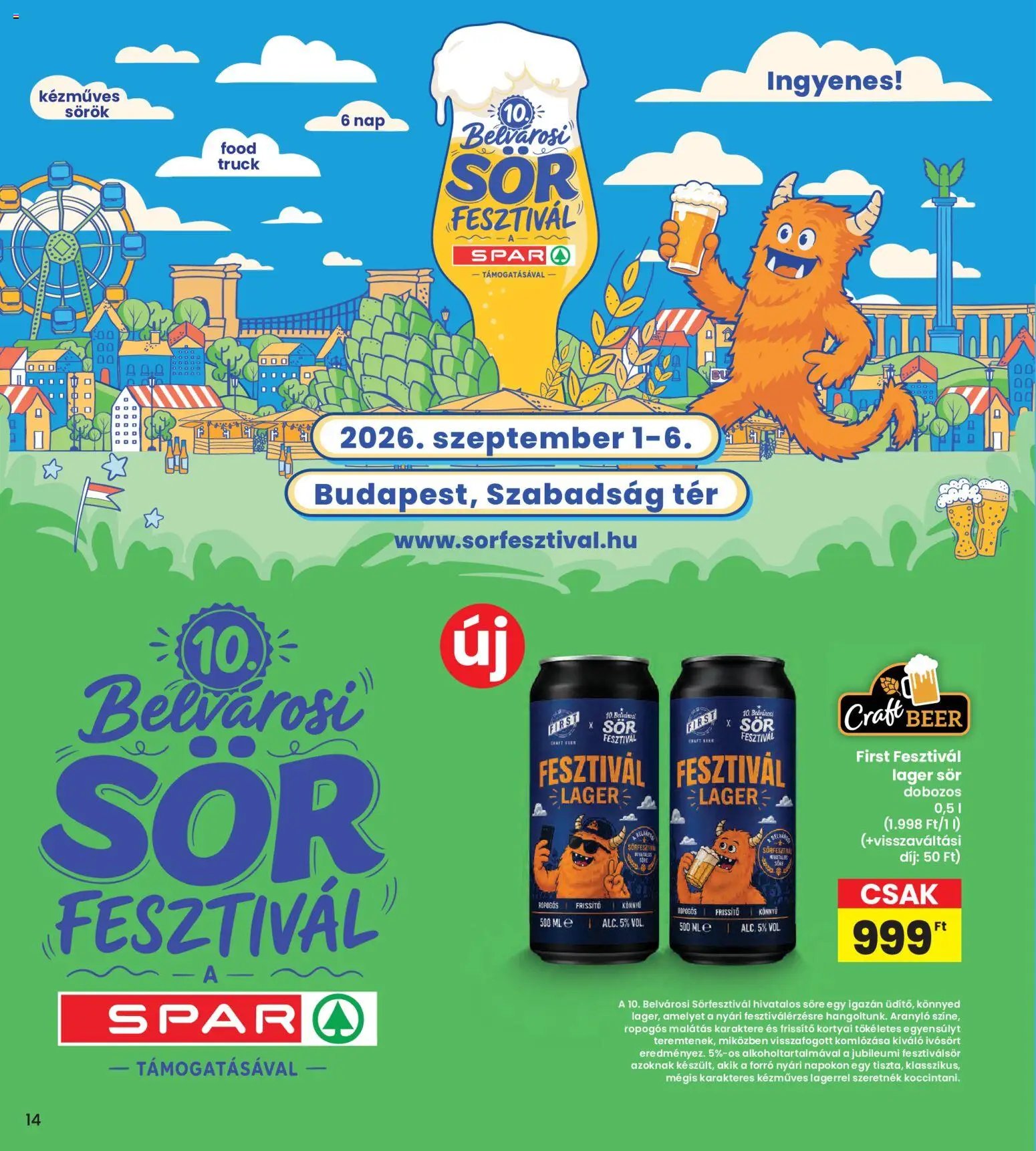 Interspar újság 2026.08.06. Interspar akciós újság
