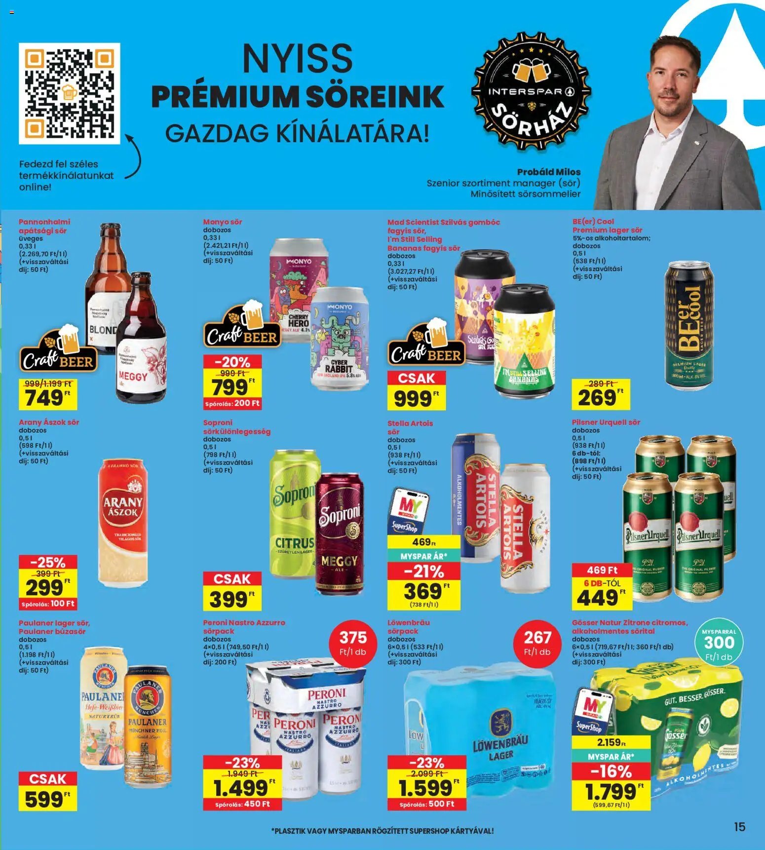Interspar újság 2026.08.06. Interspar akciós újság