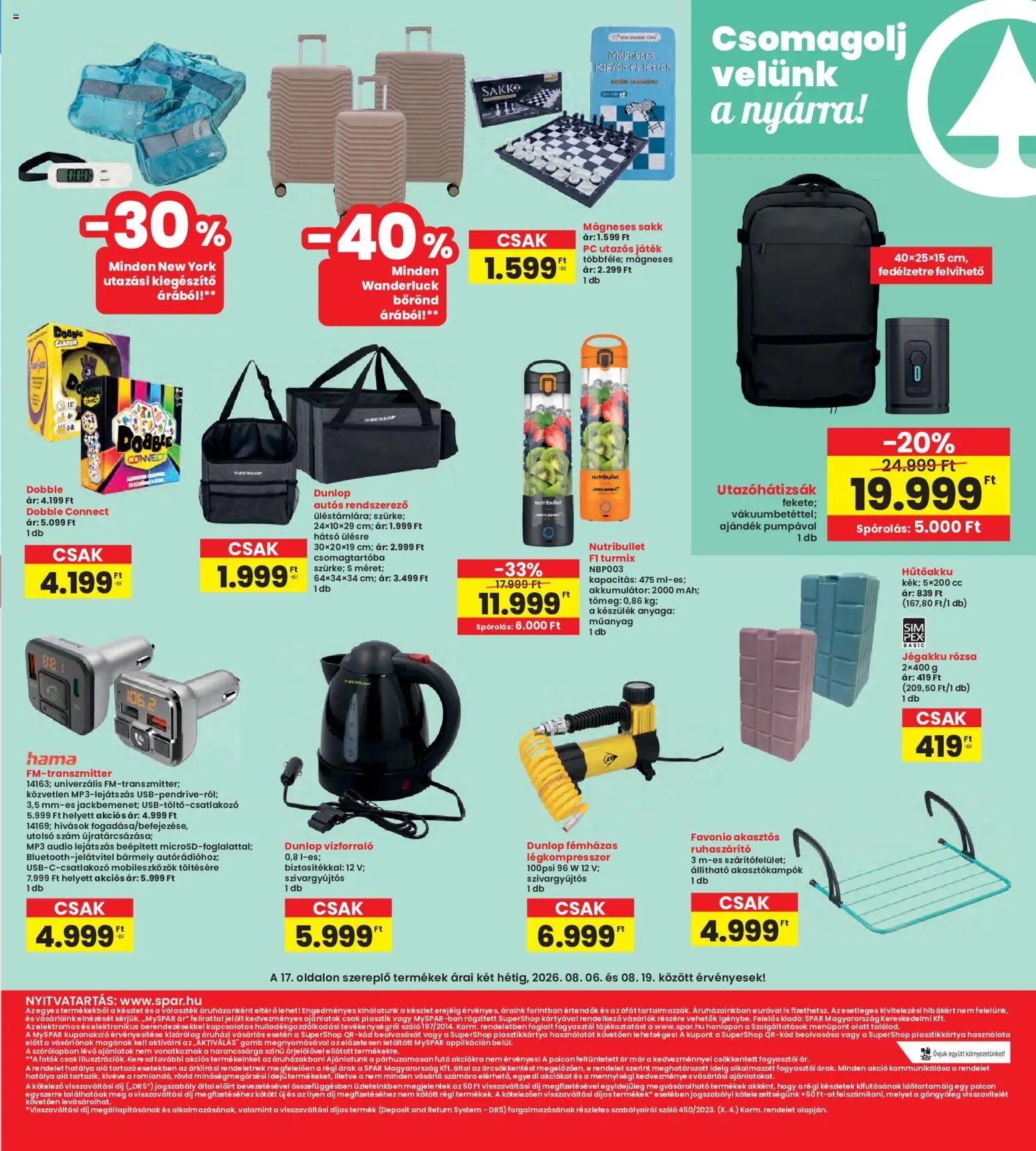 Interspar újság 2026.08.06. Interspar akciós újság