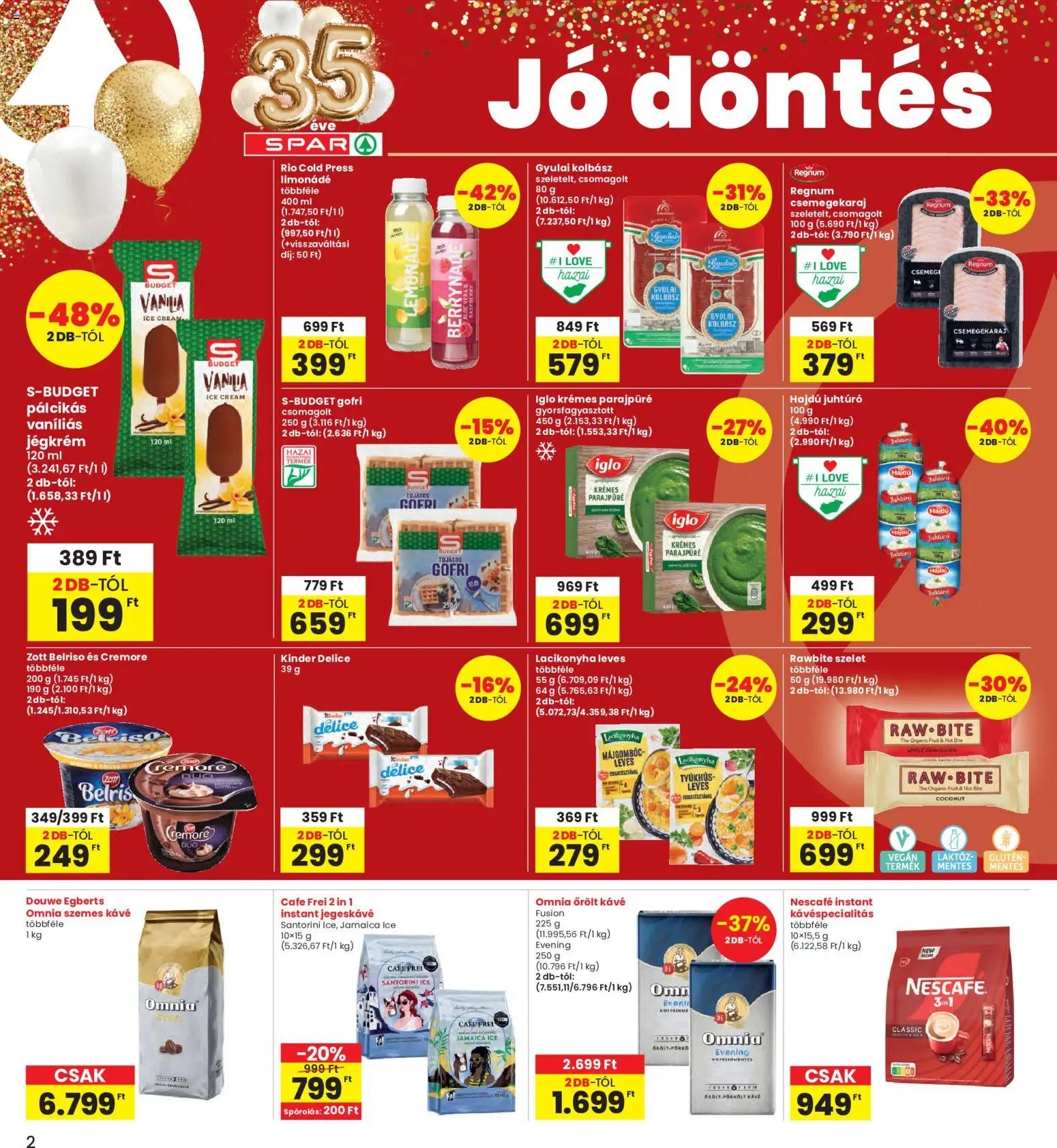 Interspar újság 2026.08.06. Interspar akciós újság