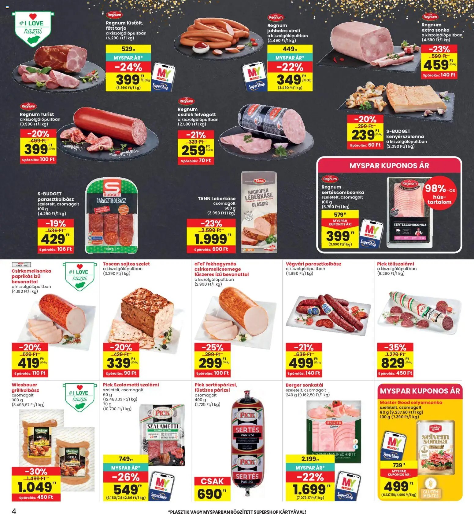 Interspar újság 2026.08.06. Interspar akciós újság