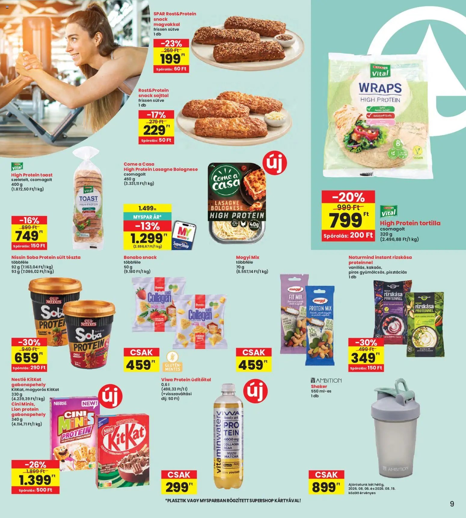Interspar újság 2026.08.06. Interspar akciós újság