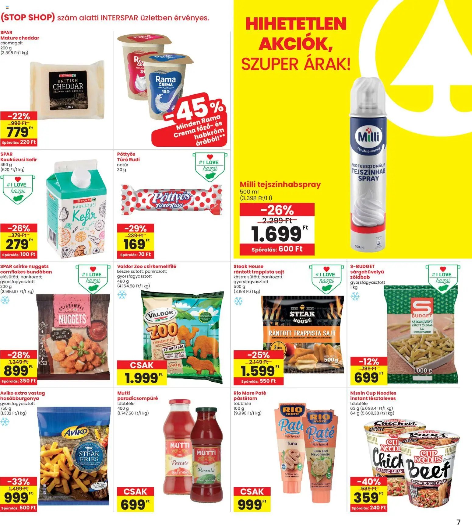 Interspar újság 2026.03.26. Interspar Veszprém üzlet megújulás (2026-03-26 - 2026-04-04)