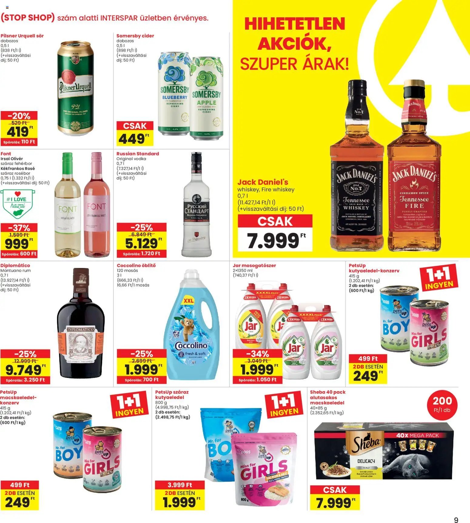 Interspar újság 2026.03.26. Interspar Veszprém üzlet megújulás (2026-03-26 - 2026-04-04)