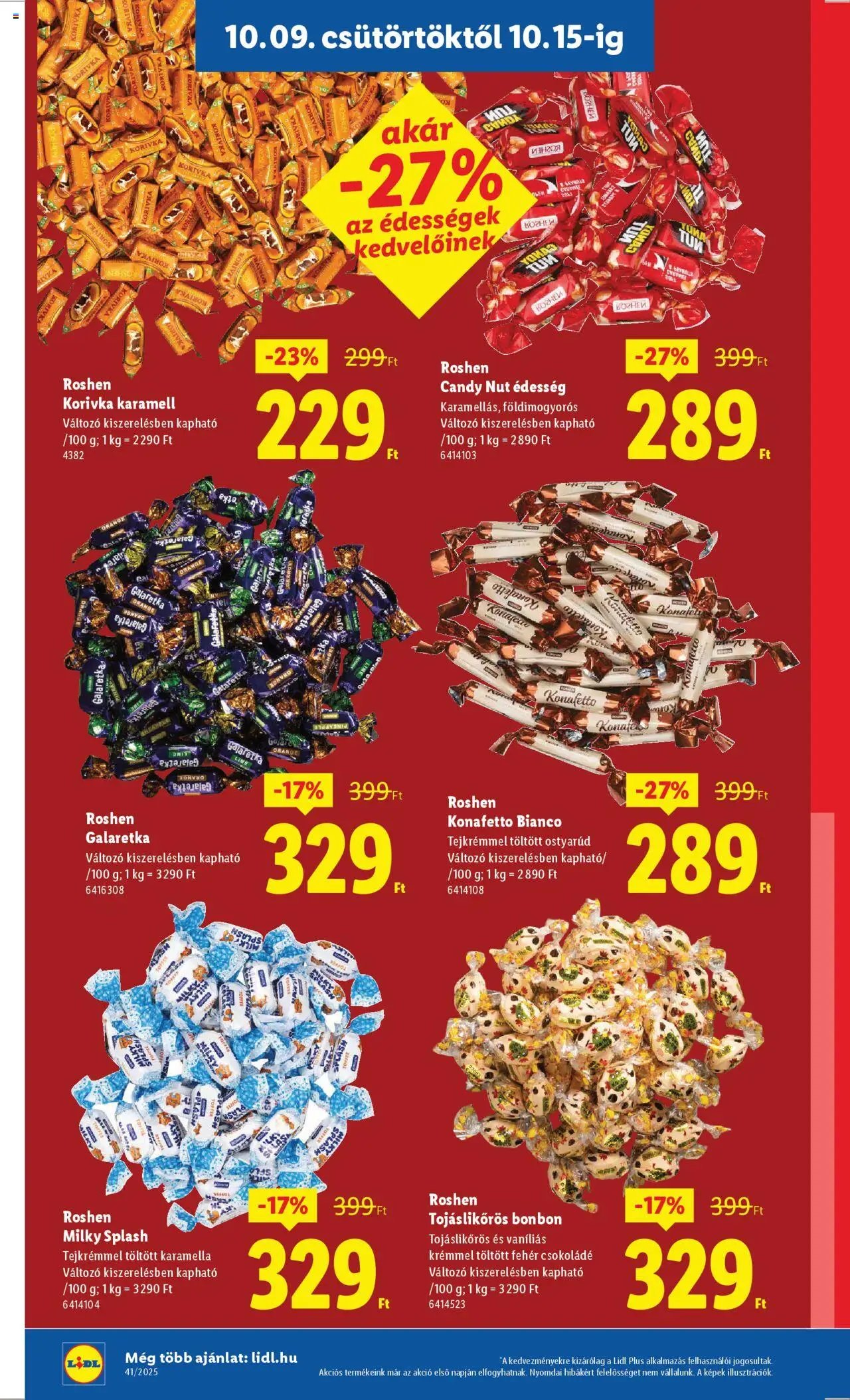 Lidl újság 2025.10.09. Akciós újság Lidl (2025-10-09 - 2025-10-15)