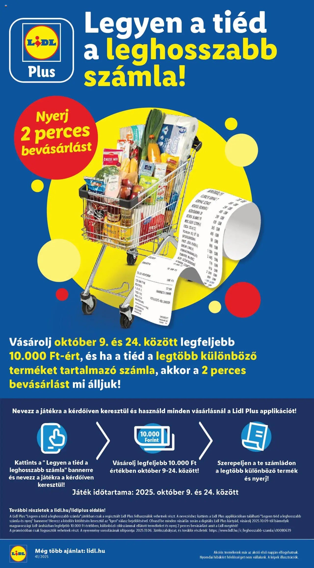 Lidl újság 2025.10.09. Akciós újság Lidl (2025-10-09 - 2025-10-15)