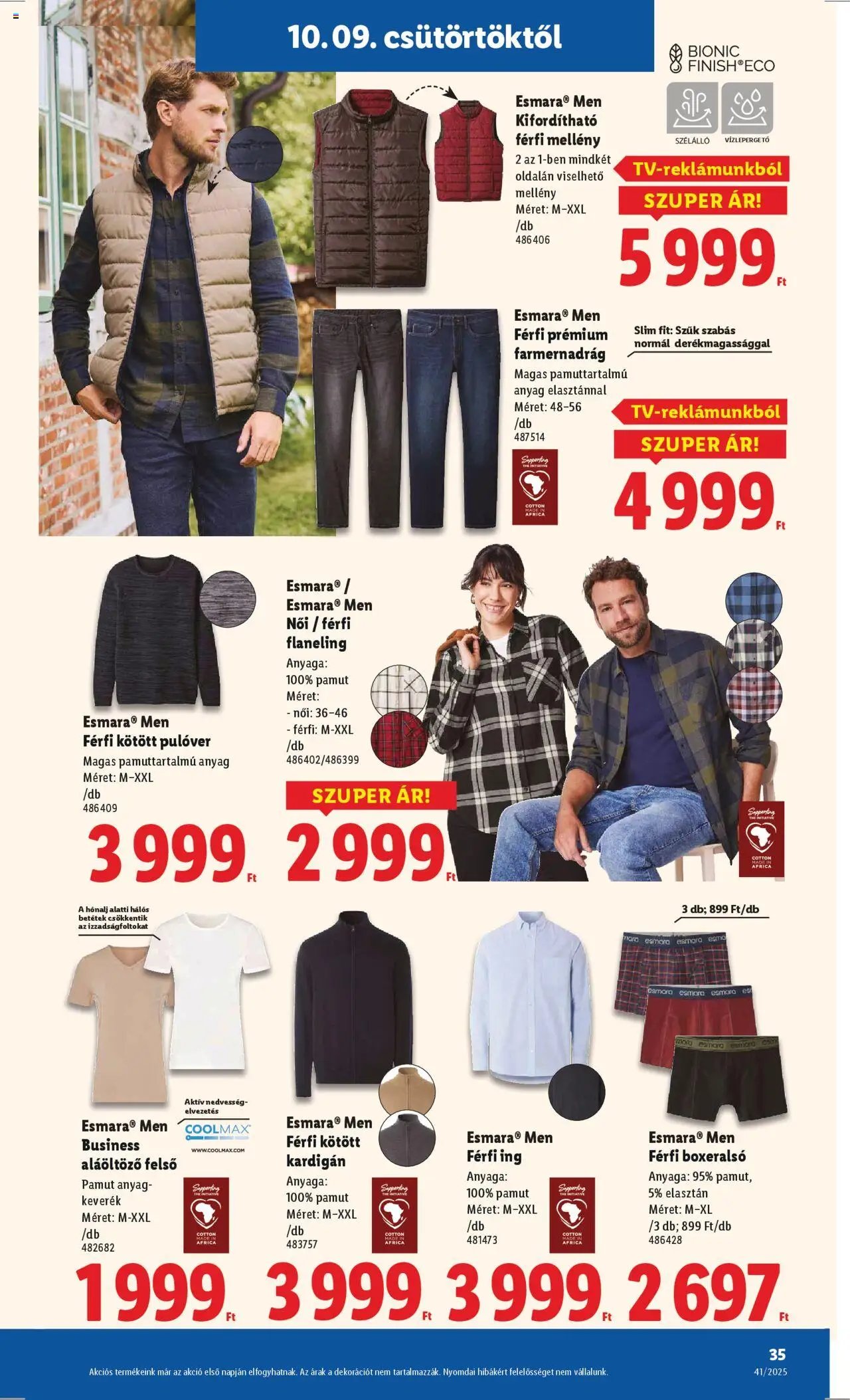 Lidl újság 2025.10.09. Akciós újság Lidl (2025-10-09 - 2025-10-15)