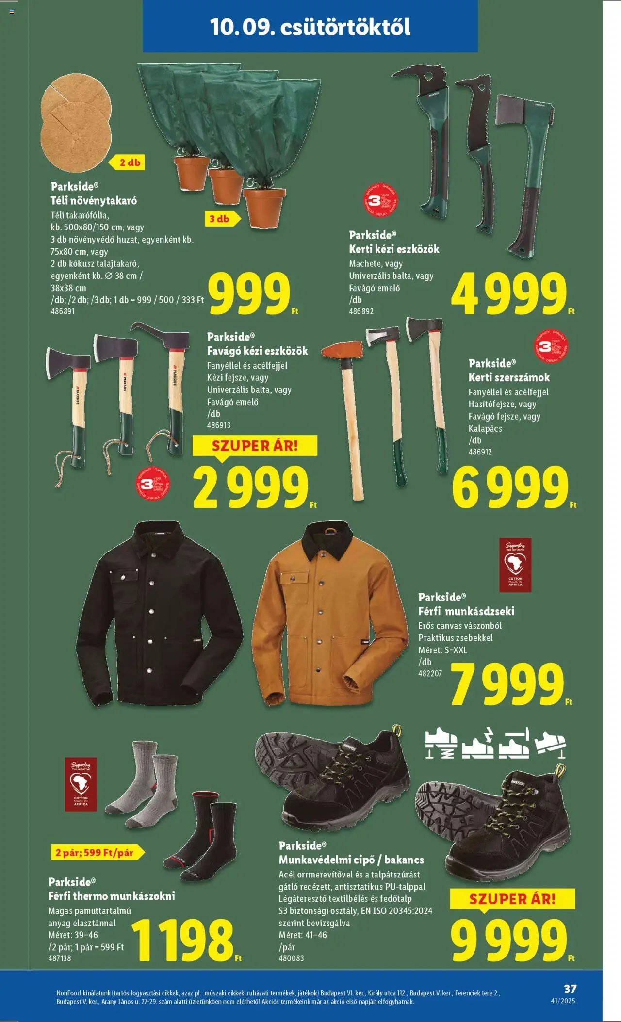 Lidl újság 2025.10.09. Akciós újság Lidl (2025-10-09 - 2025-10-15)