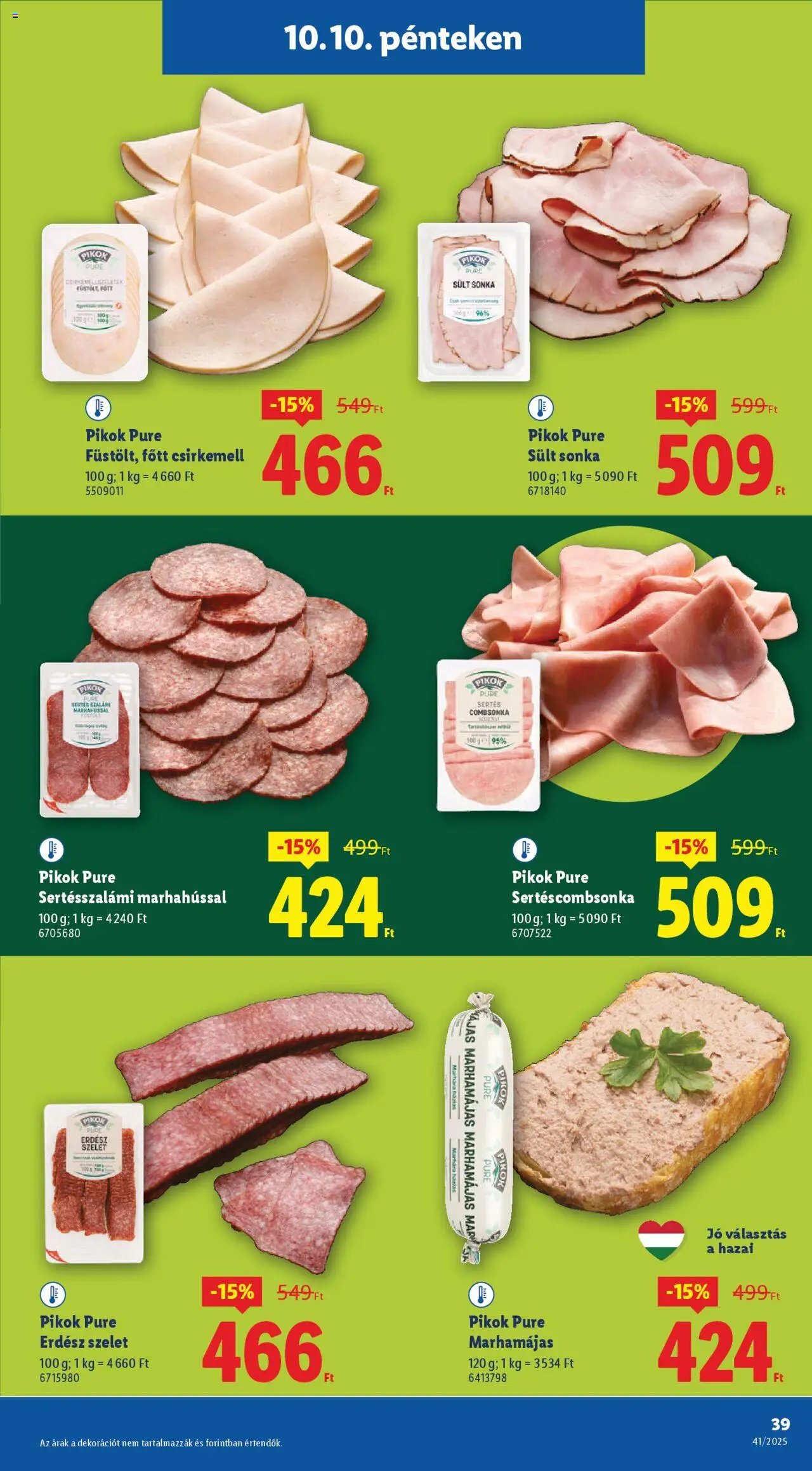 Lidl újság 2025.10.09. Akciós újság Lidl (2025-10-09 - 2025-10-15)