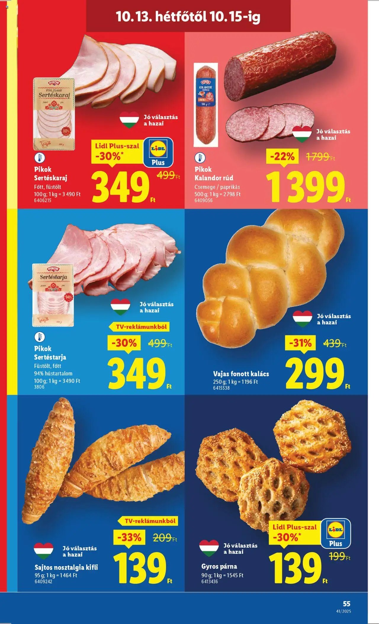 Lidl újság 2025.10.09. Akciós újság Lidl (2025-10-09 - 2025-10-15)