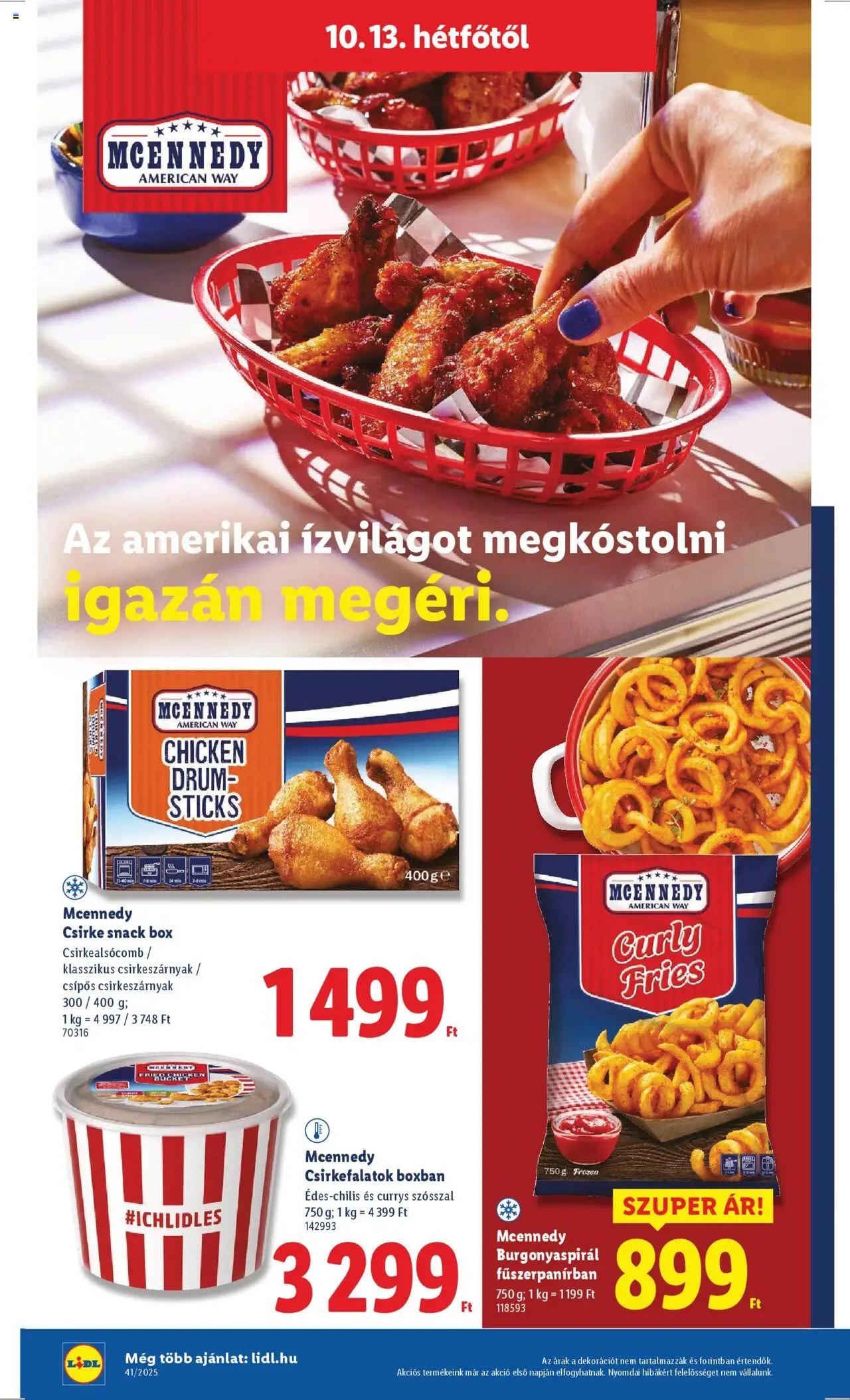 Lidl újság 2025.10.09. Akciós újság Lidl (2025-10-09 - 2025-10-15)