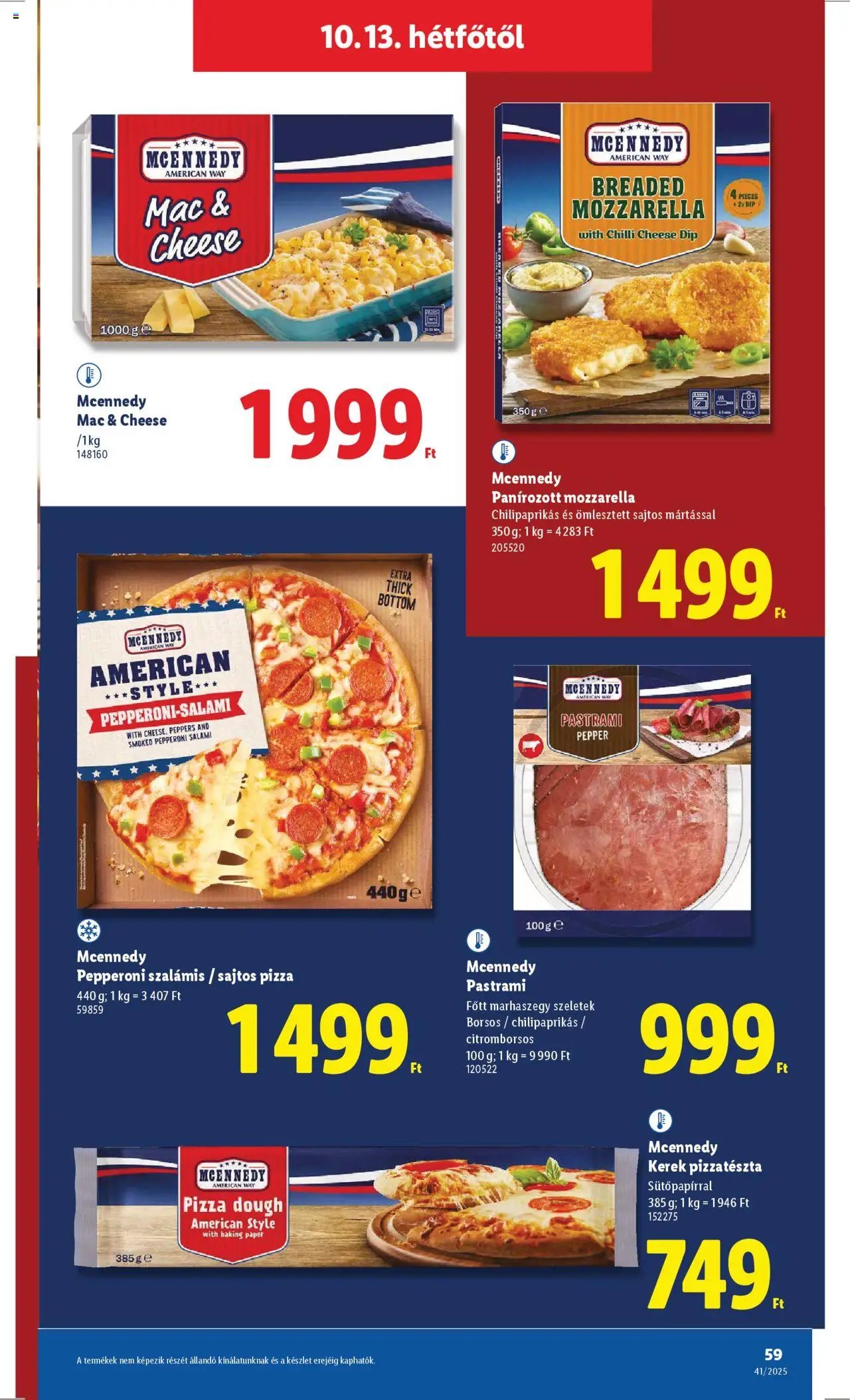 Lidl újság 2025.10.09. Akciós újság Lidl (2025-10-09 - 2025-10-15)