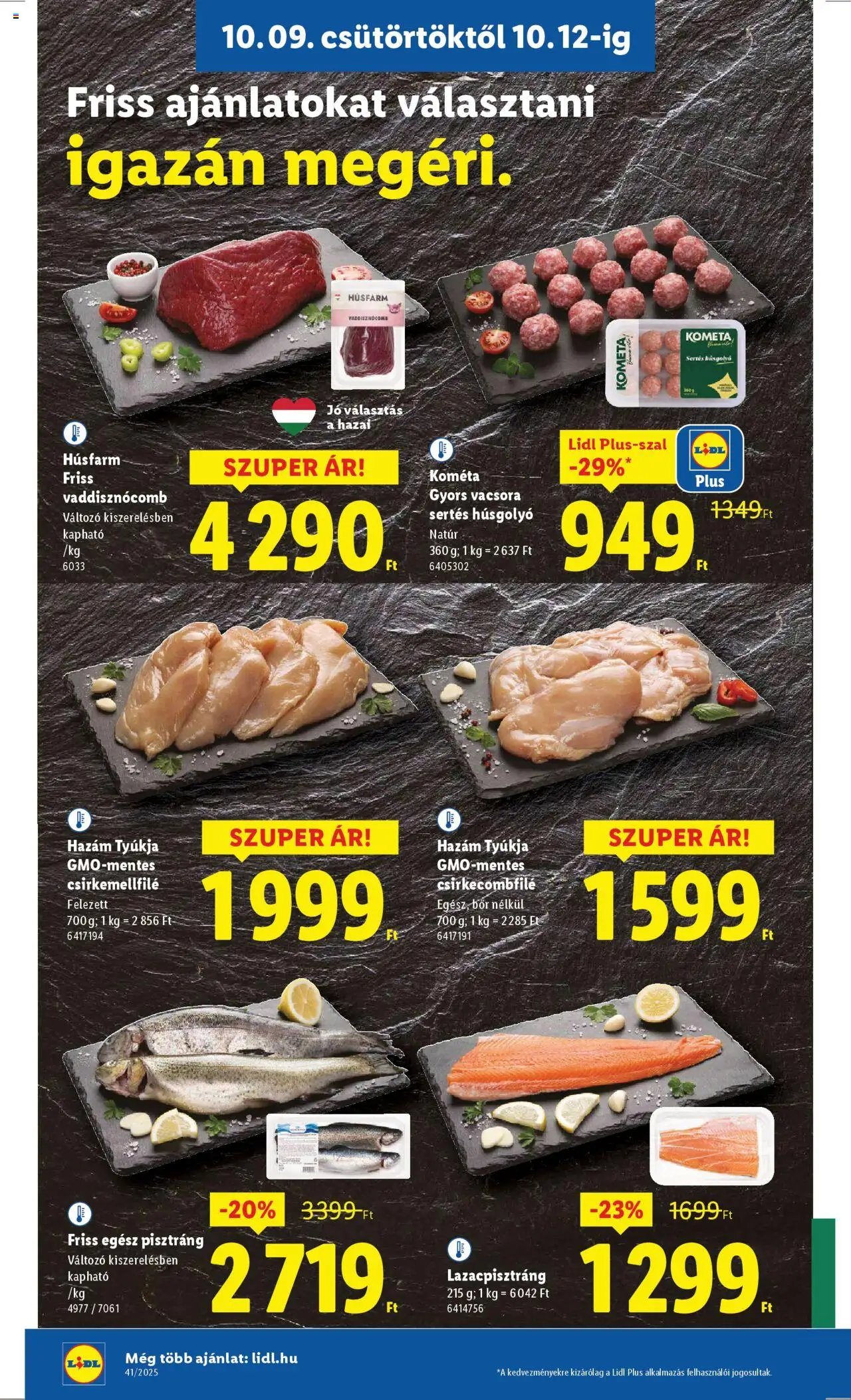 Lidl újság 2025.10.09. Akciós újság Lidl (2025-10-09 - 2025-10-15)