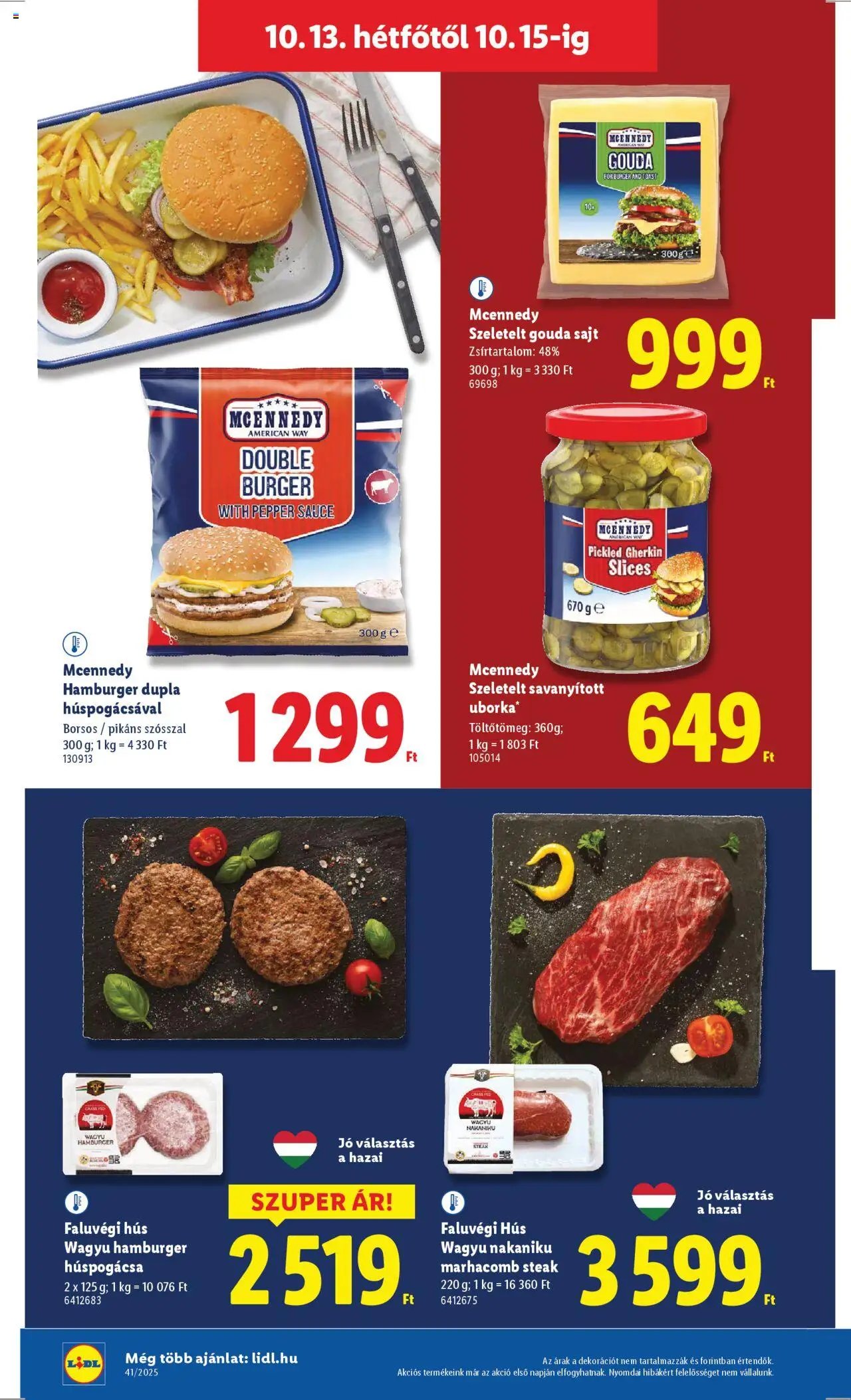 Lidl újság 2025.10.09. Akciós újság Lidl (2025-10-09 - 2025-10-15)