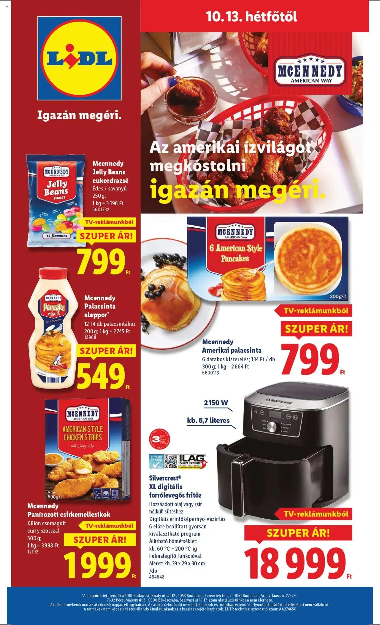 Lidl újság 2025.10.09. Akciós újság Lidl (2025-10-09 - 2025-10-15)