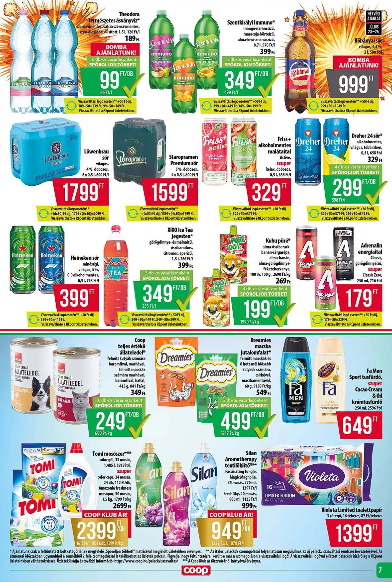 COOP újság 2026.07.23. COOP - Abc & Szuper / Tisza