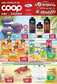 COOP újság 2026.07.23. COOP - Abc & Szuper / Tisza