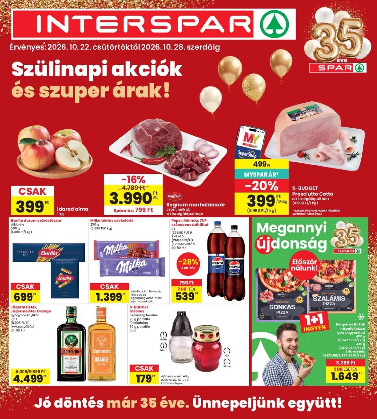 Interspar Karácsony akciós újság 2026.10.22. -tól/től 🧑‍🎄❄️