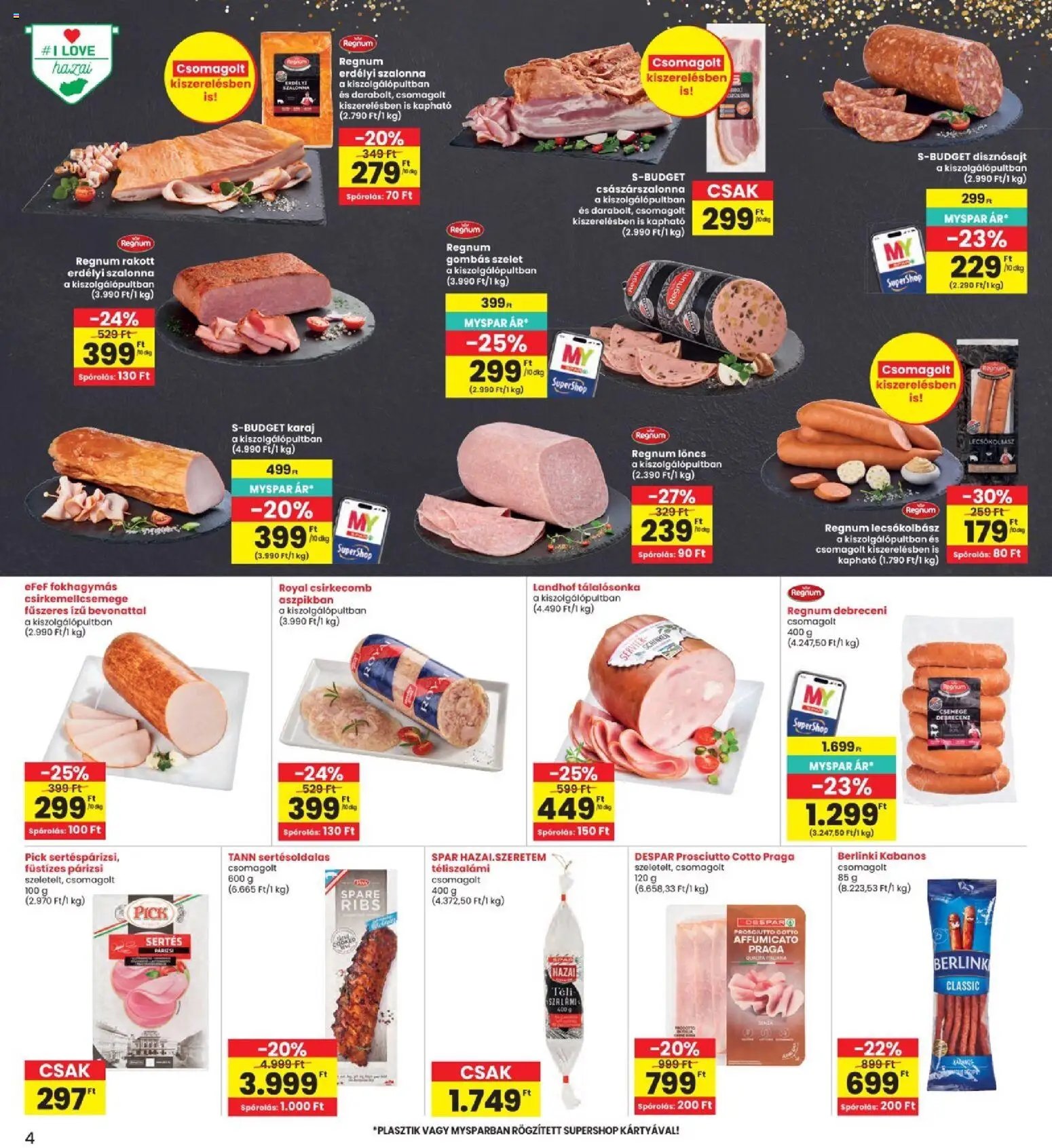 Interspar Karácsony akciós újság 2026.10.22. -tól/től 🧑‍🎄❄️