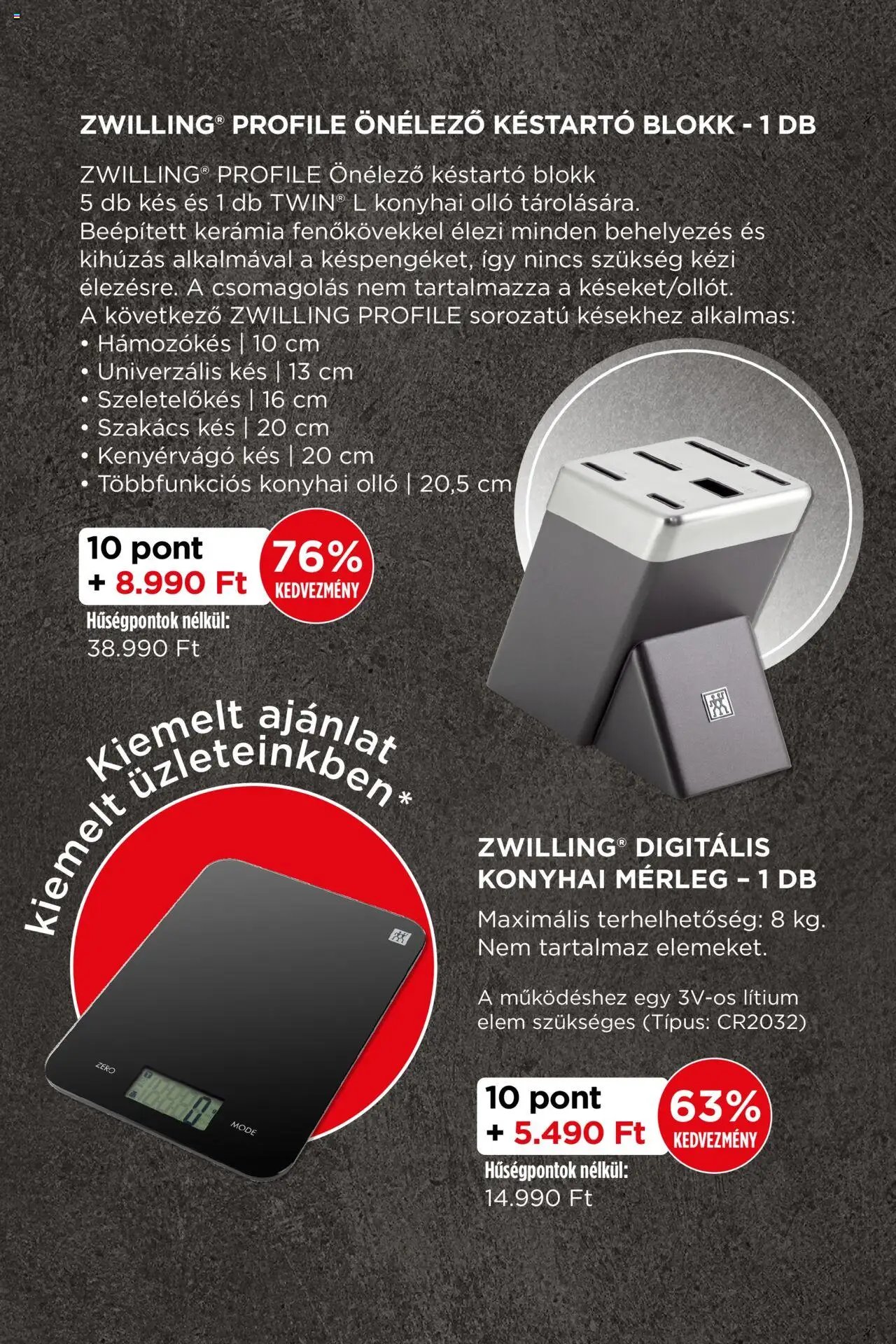 Interspar újság 2025.10.02. Zwilling hűségakció (2025-10-02 - 2026-01-11)