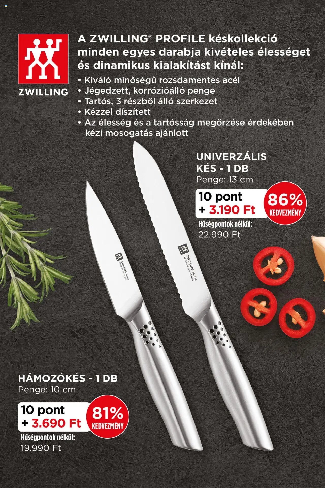 Interspar újság 2025.10.02. Zwilling hűségakció (2025-10-02 - 2026-01-11)