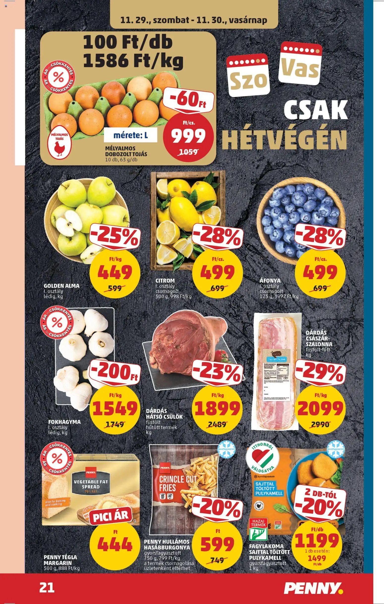 PENNY újság 2025.11.27. Akciós újság PENNY (2025-11-27 - 2025-12-03)