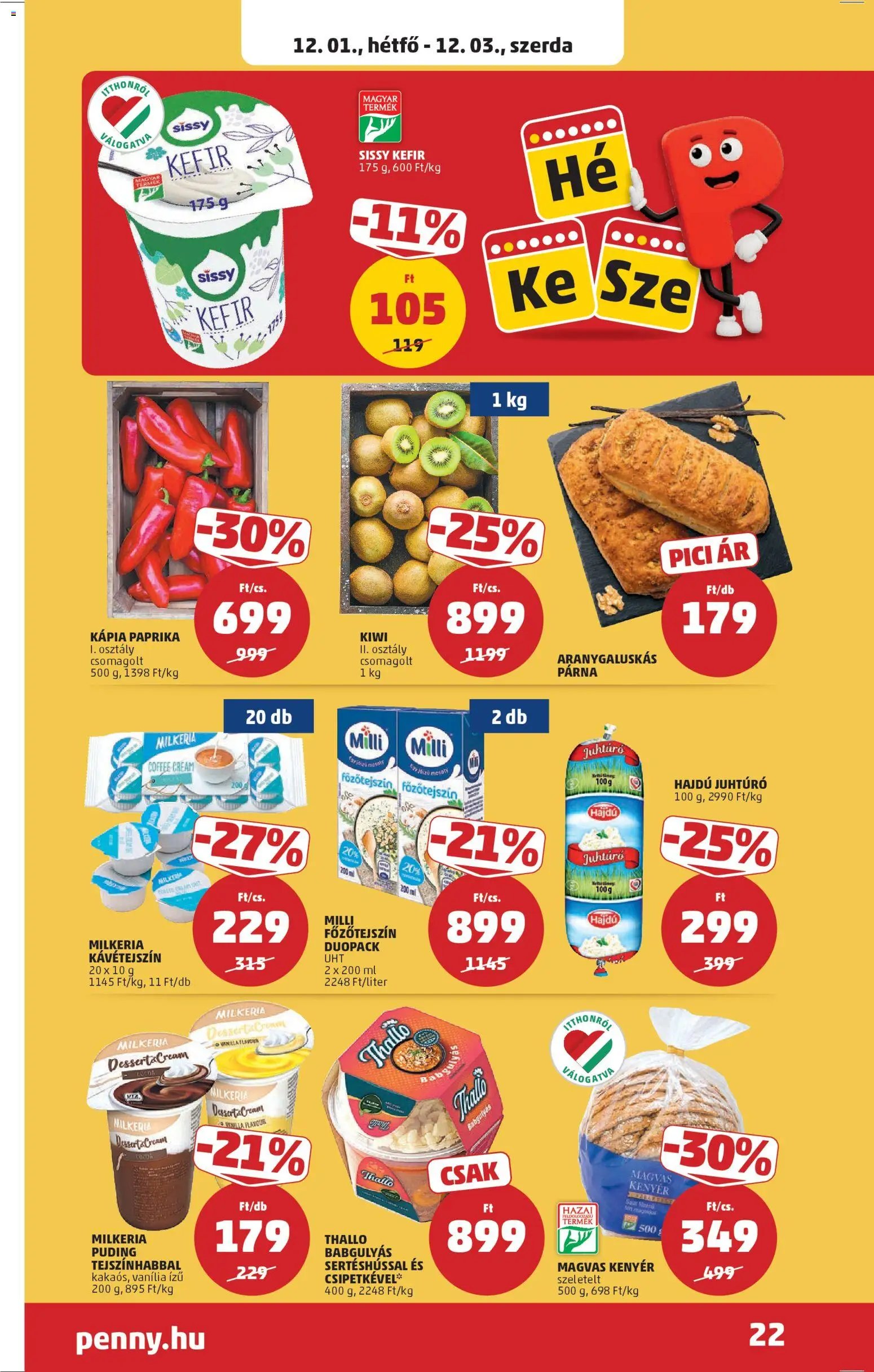 PENNY újság 2025.11.27. Akciós újság PENNY (2025-11-27 - 2025-12-03)