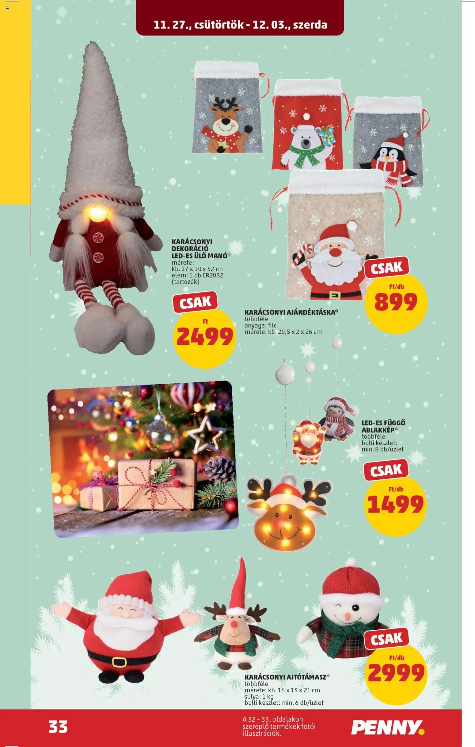 PENNY újság 2025.11.27. Akciós újság PENNY (2025-11-27 - 2025-12-03)