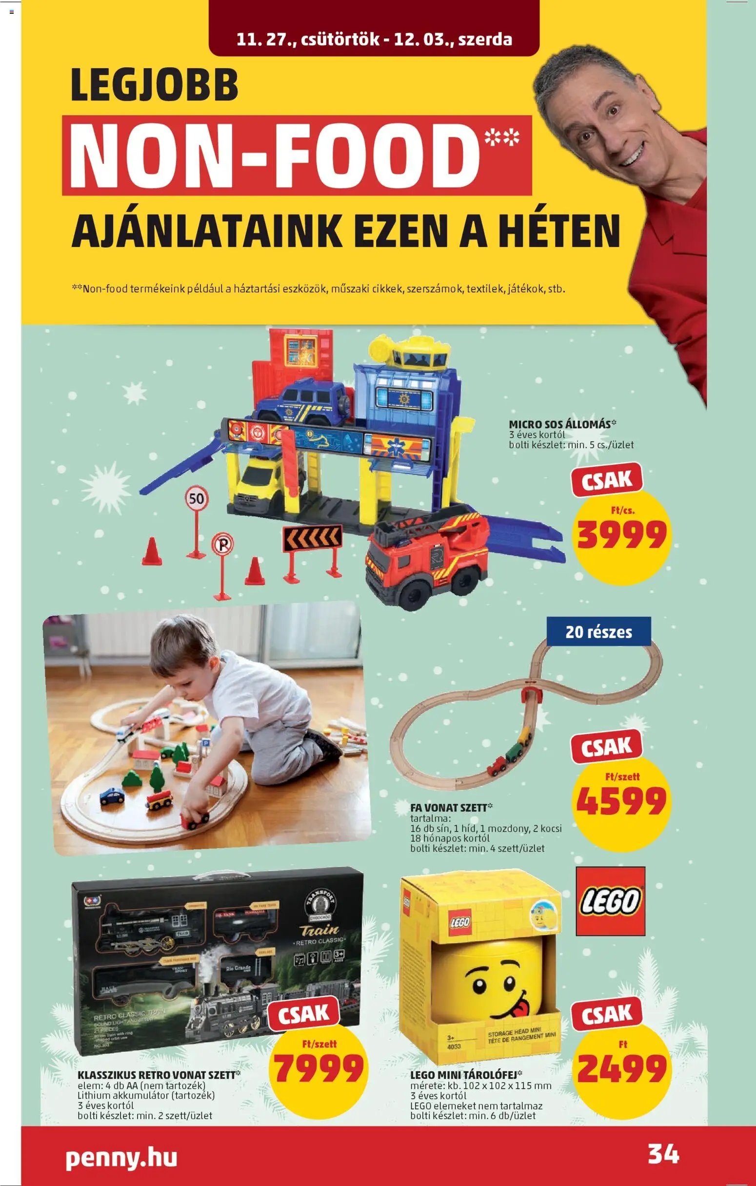 PENNY újság 2025.11.27. Akciós újság PENNY (2025-11-27 - 2025-12-03)