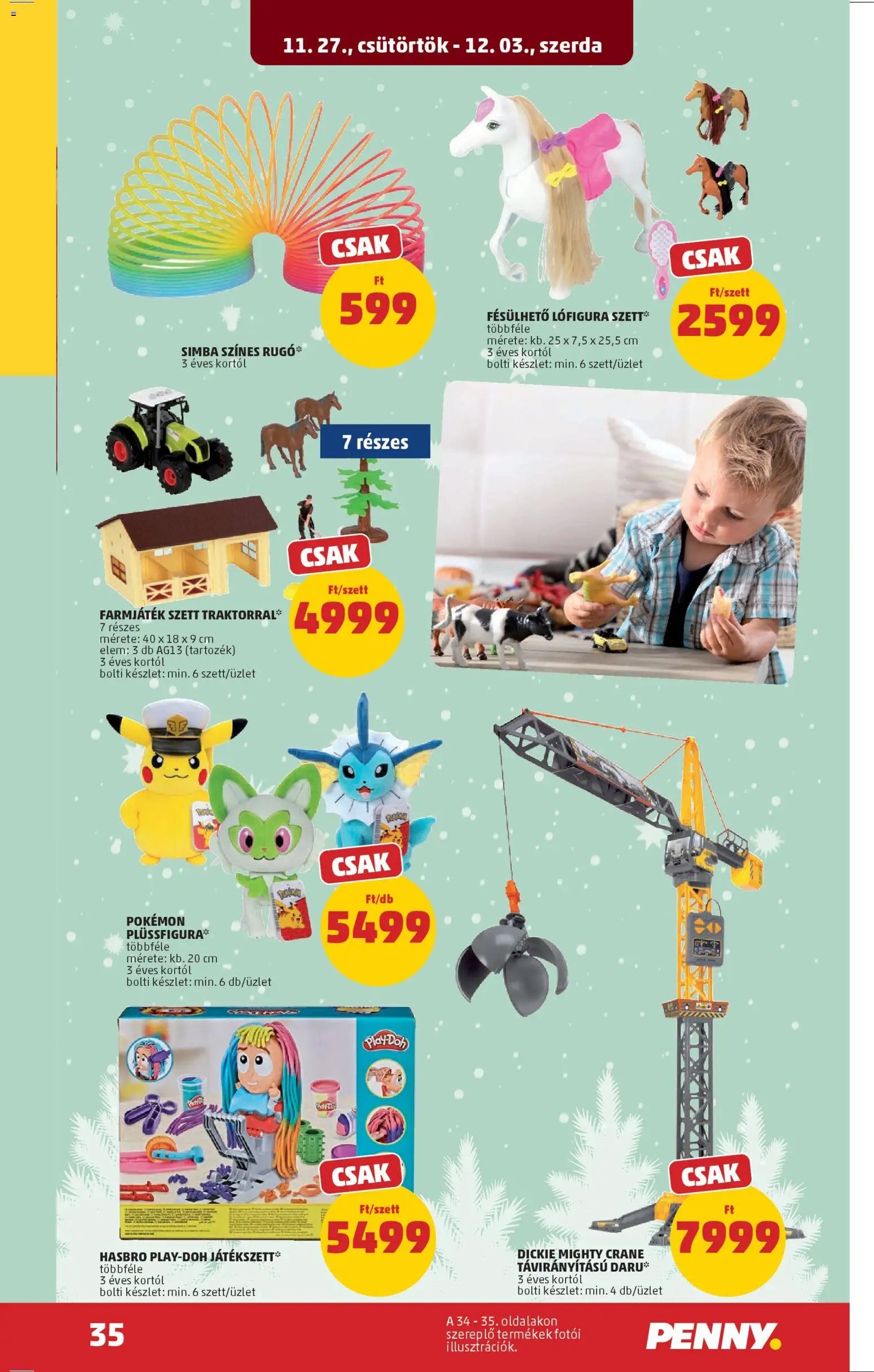 PENNY újság 2025.11.27. Akciós újság PENNY (2025-11-27 - 2025-12-03)