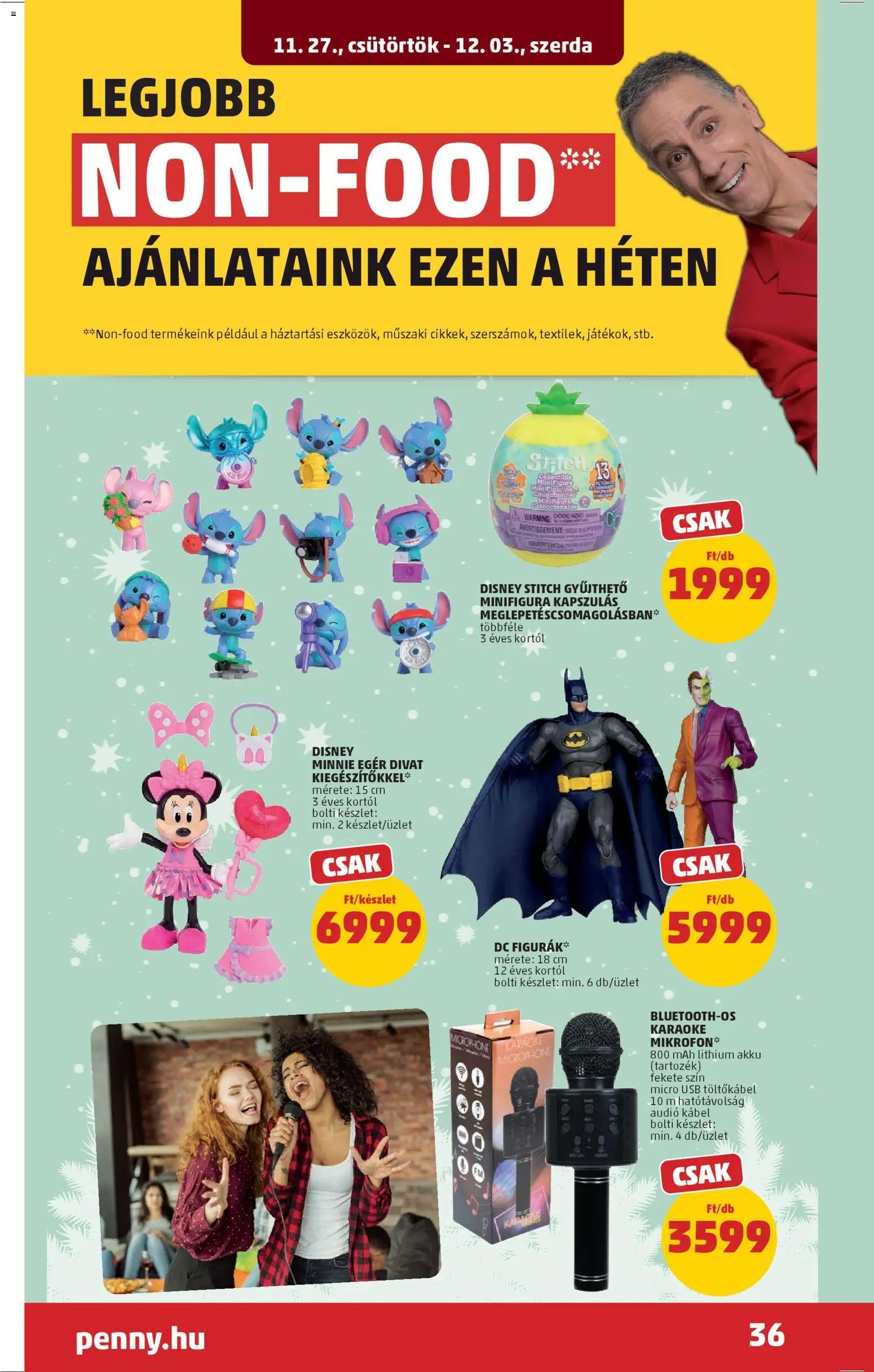 PENNY újság 2025.11.27. Akciós újság PENNY (2025-11-27 - 2025-12-03)