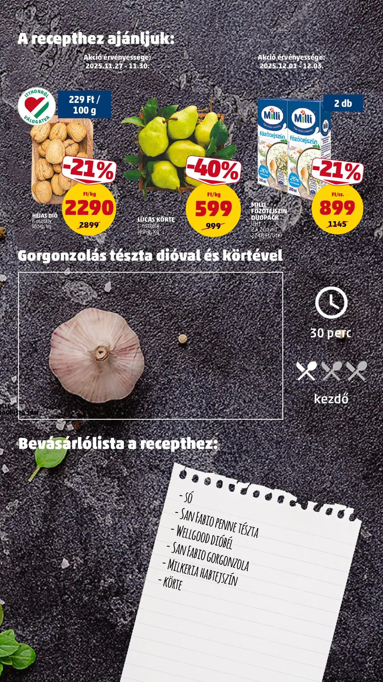 PENNY újság 2025.11.27. Akciós újság PENNY (2025-11-27 - 2025-12-03)