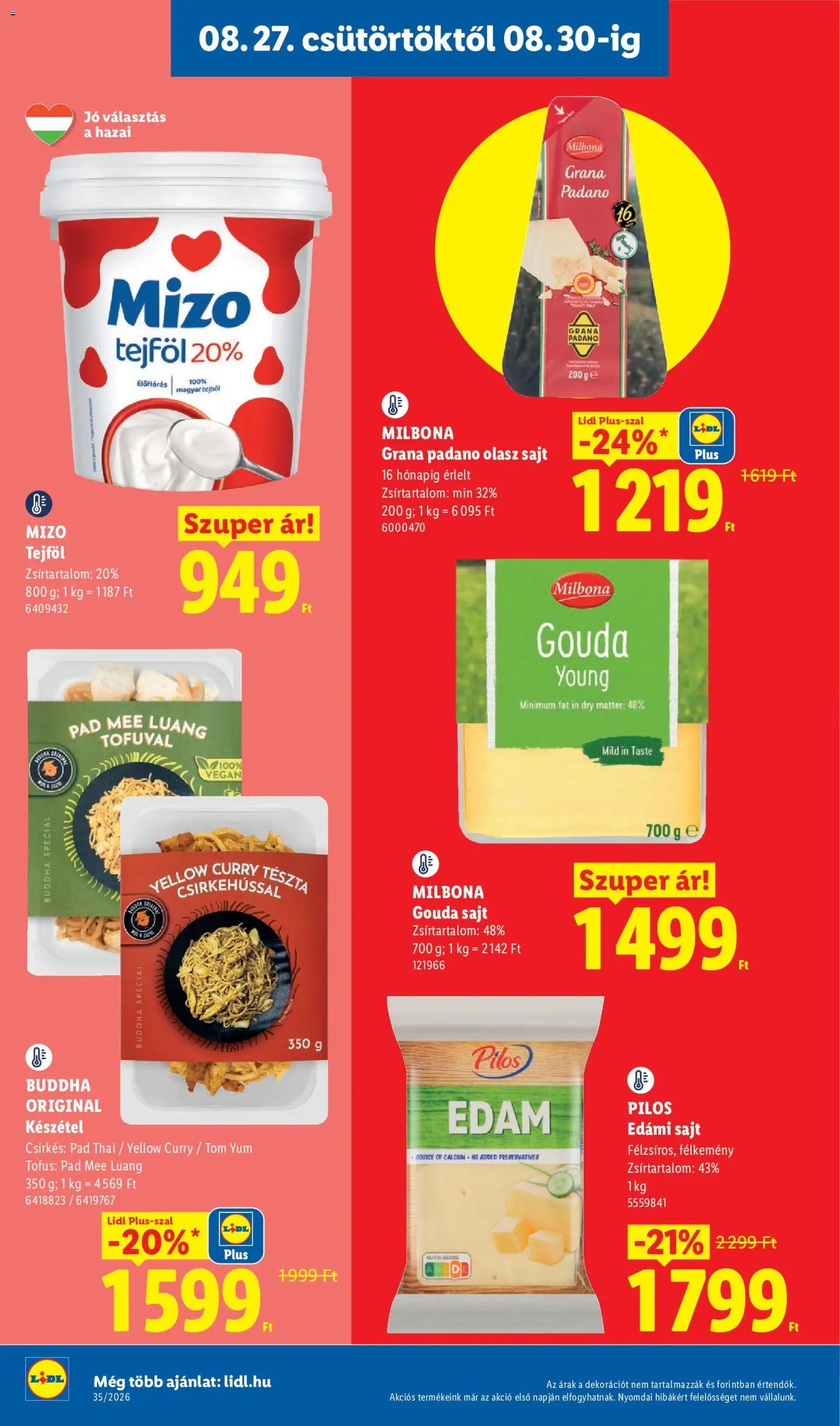 Lidl újság 2026.08.27. Lidl akciós újság