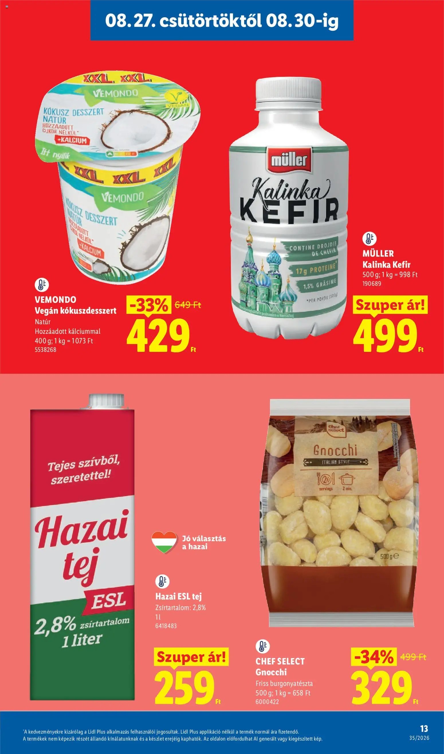 Lidl újság 2026.08.27. Lidl akciós újság