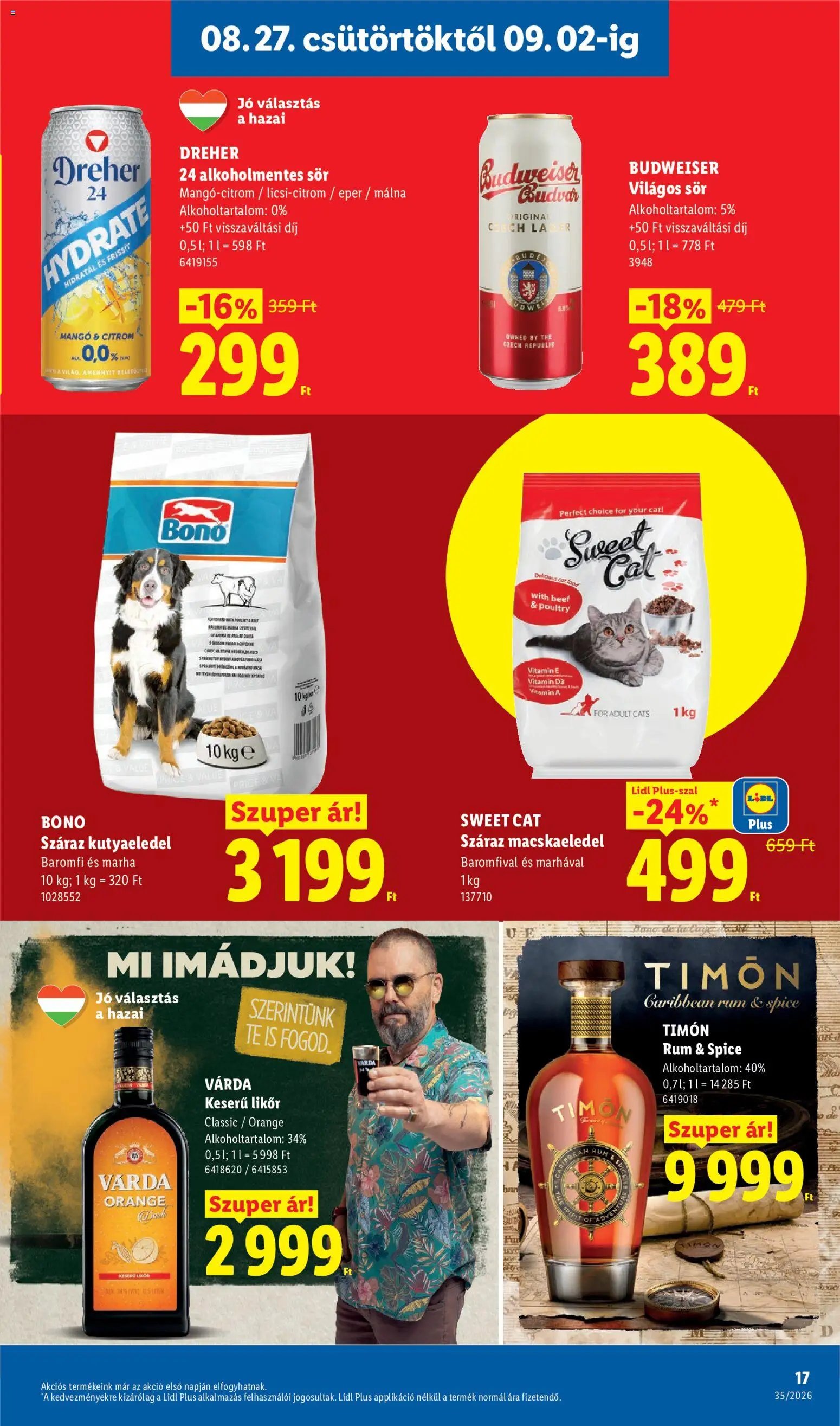Lidl újság 2026.08.27. Lidl akciós újság