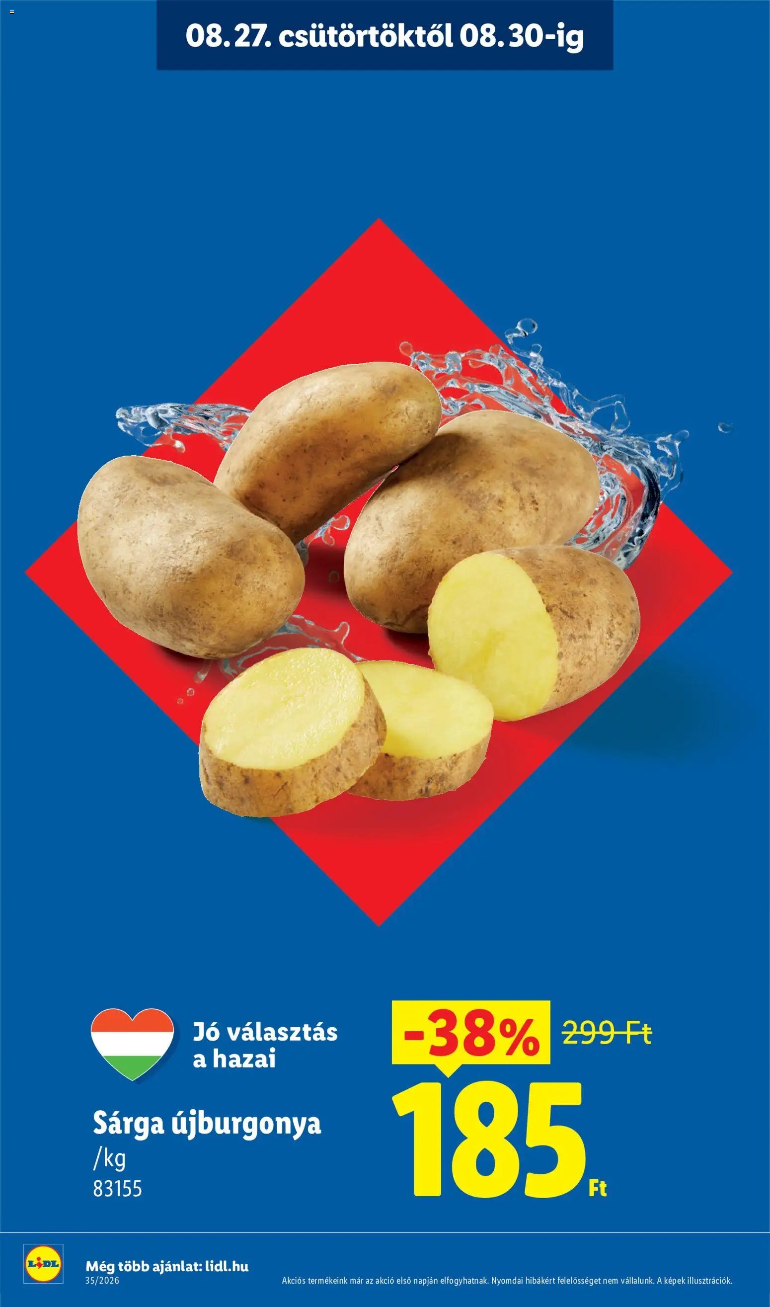Lidl újság 2026.08.27. Lidl akciós újság