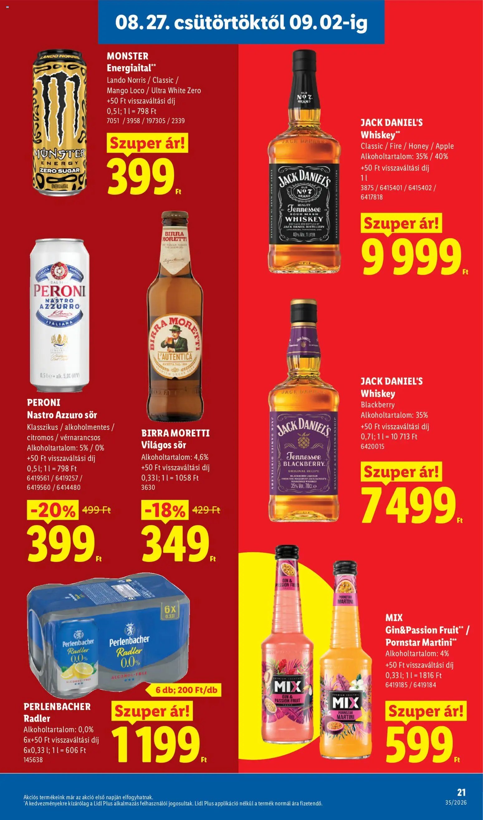 Lidl újság 2026.08.27. Lidl akciós újság