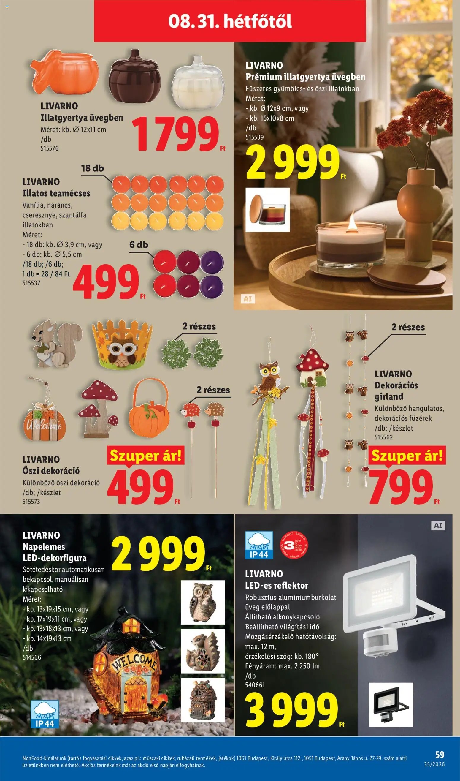 Lidl újság 2026.08.27. Lidl akciós újság