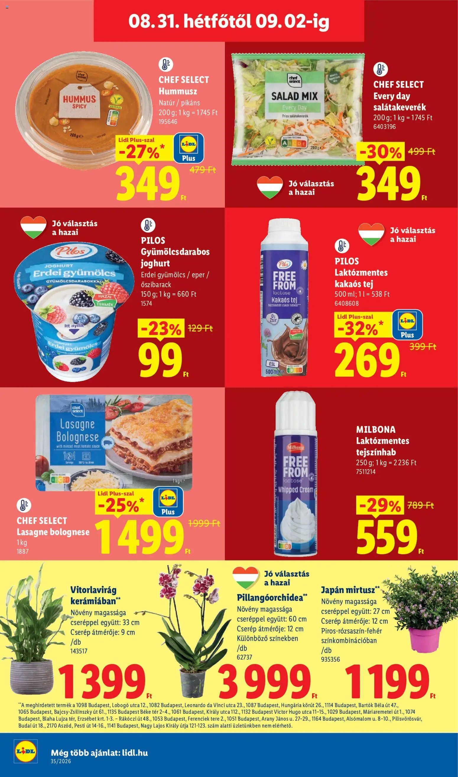 Lidl újság 2026.08.27. Lidl akciós újság