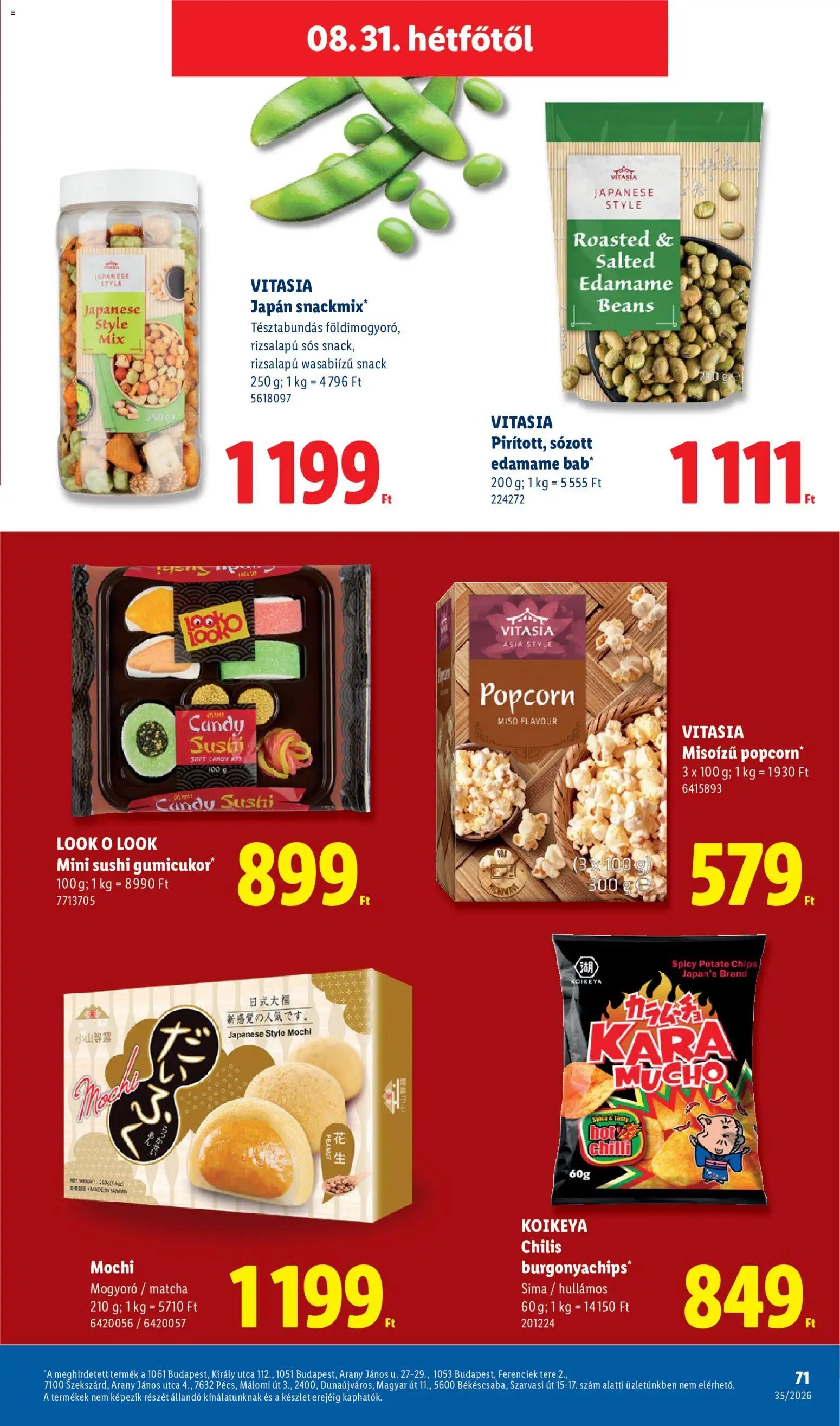 Lidl újság 2026.08.27. Lidl akciós újság