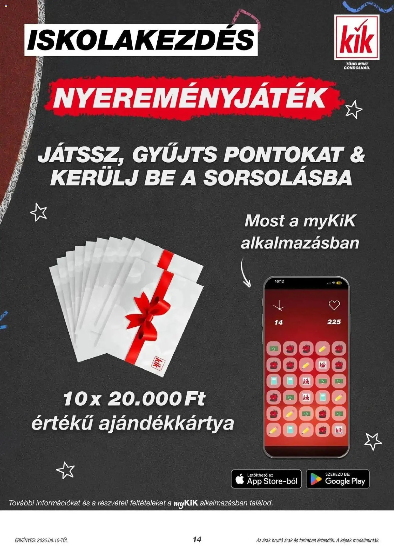 Kik újság 2026.08.10. Kik aktuális akciós újság