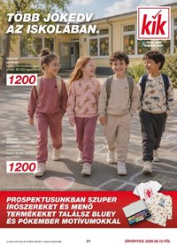 Kik újság 2026.08.10. Kik aktuális akciós újság