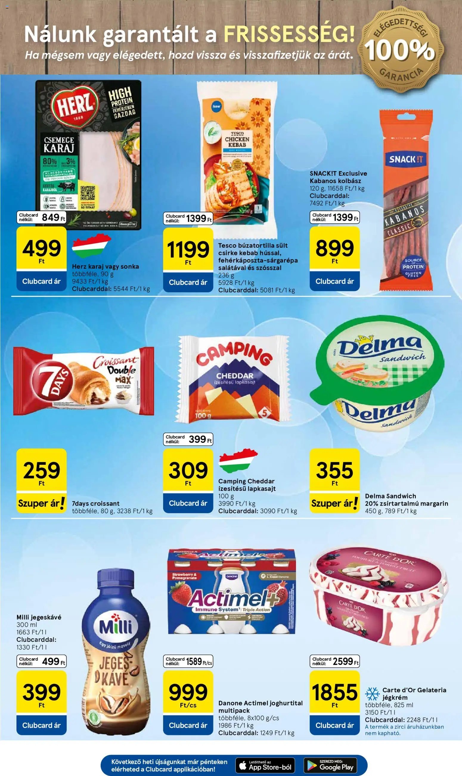 Tesco újság 2026.08.06. Tesco Szupermarket akciós újság