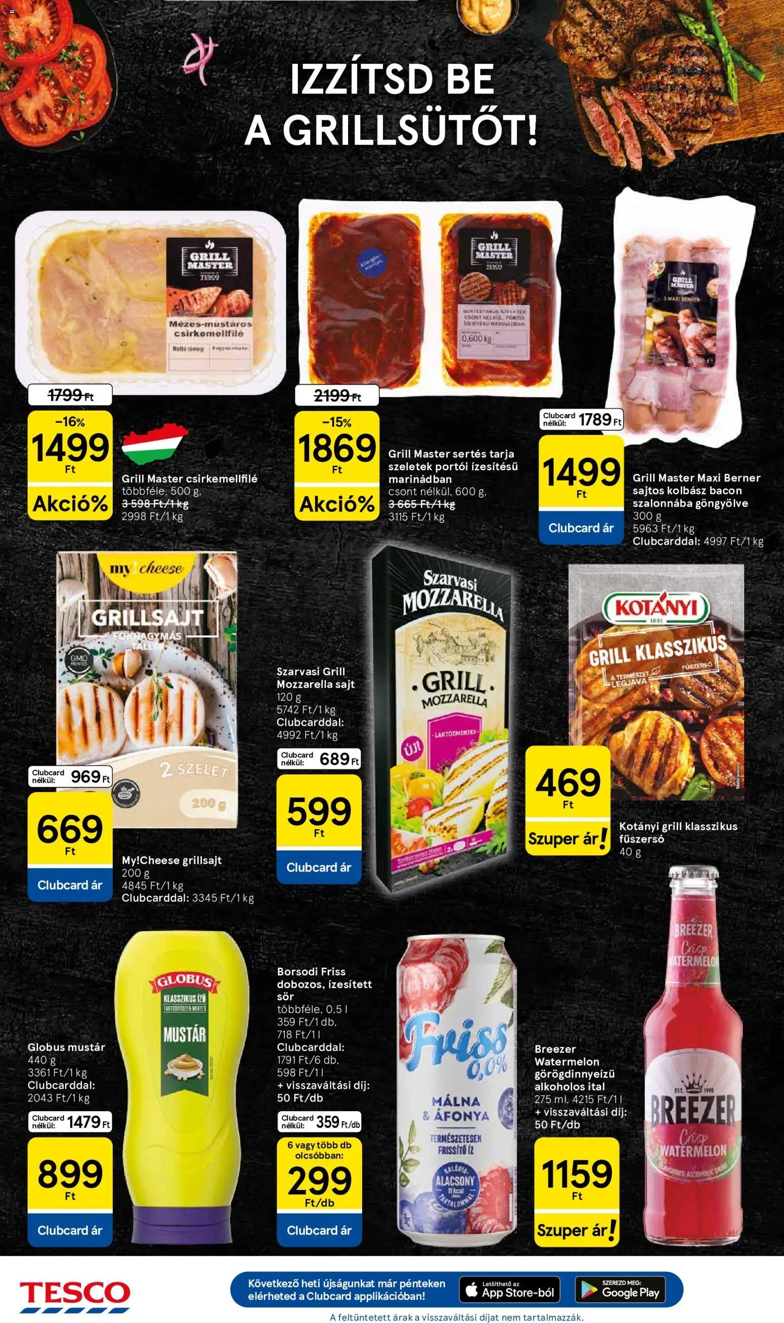 Tesco újság 2026.08.06. Tesco Szupermarket akciós újság