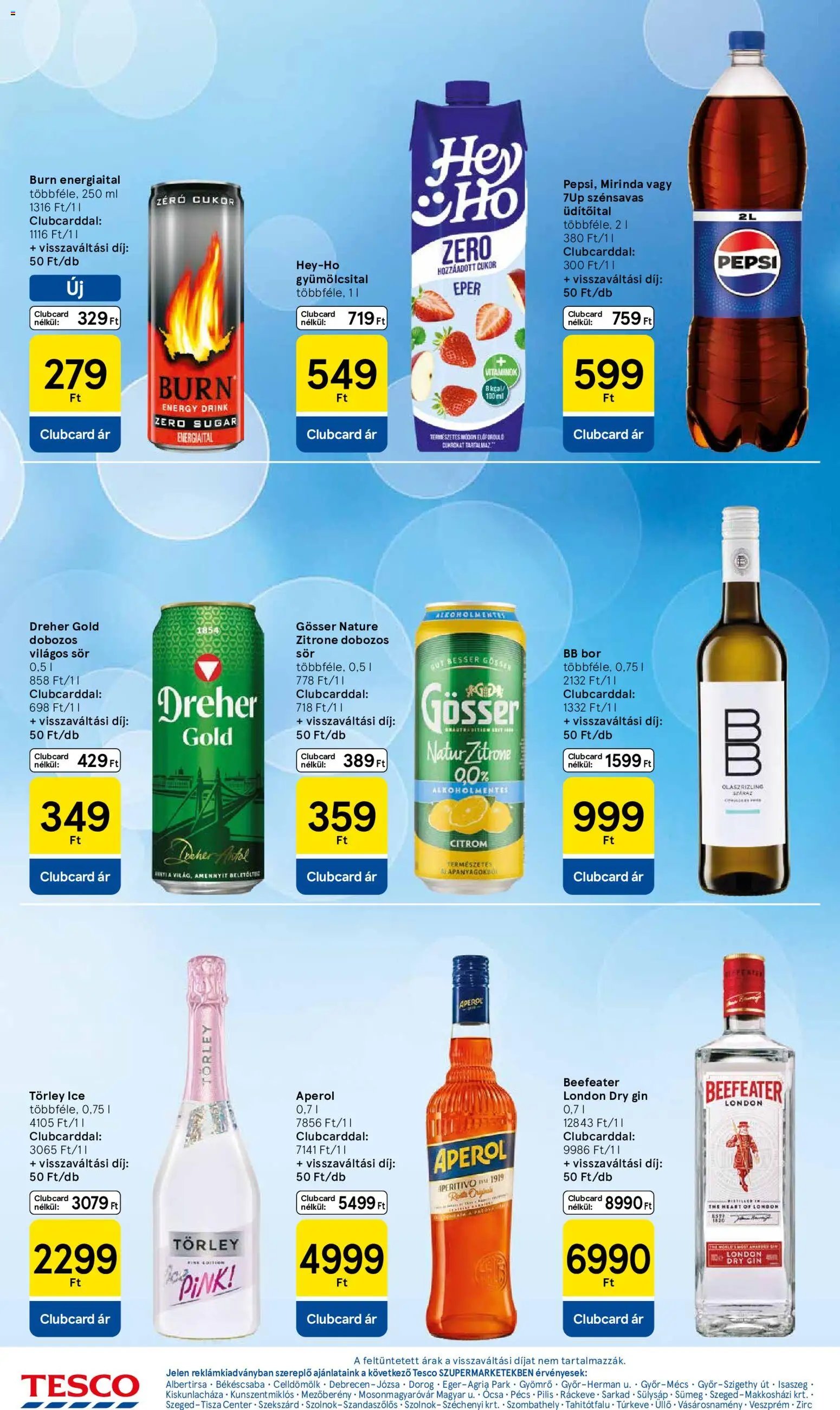 Tesco újság 2026.08.06. Tesco Szupermarket akciós újság