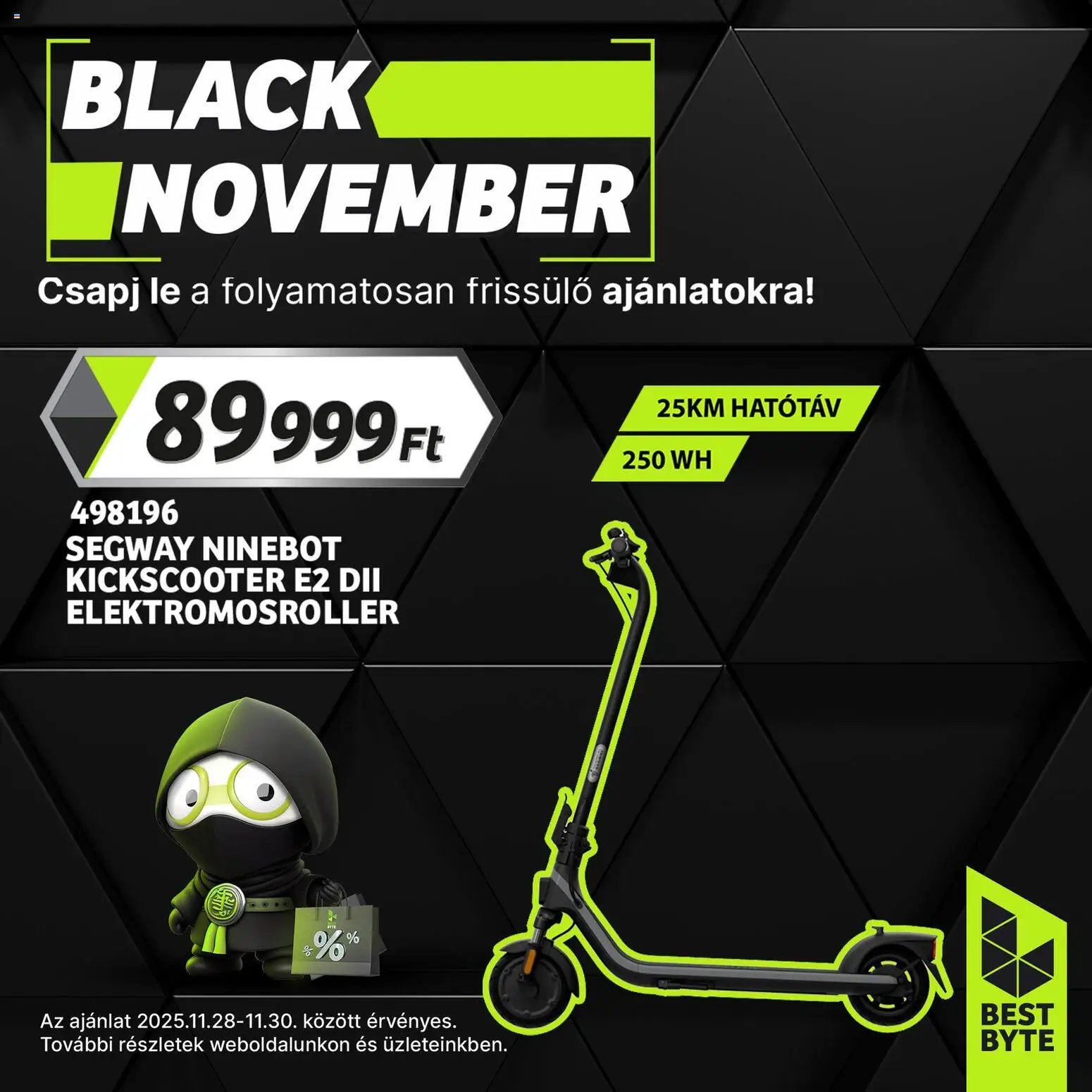 Best Byte újság 2025.11.28. Black Friday (2025-11-28 - 2025-11-30)