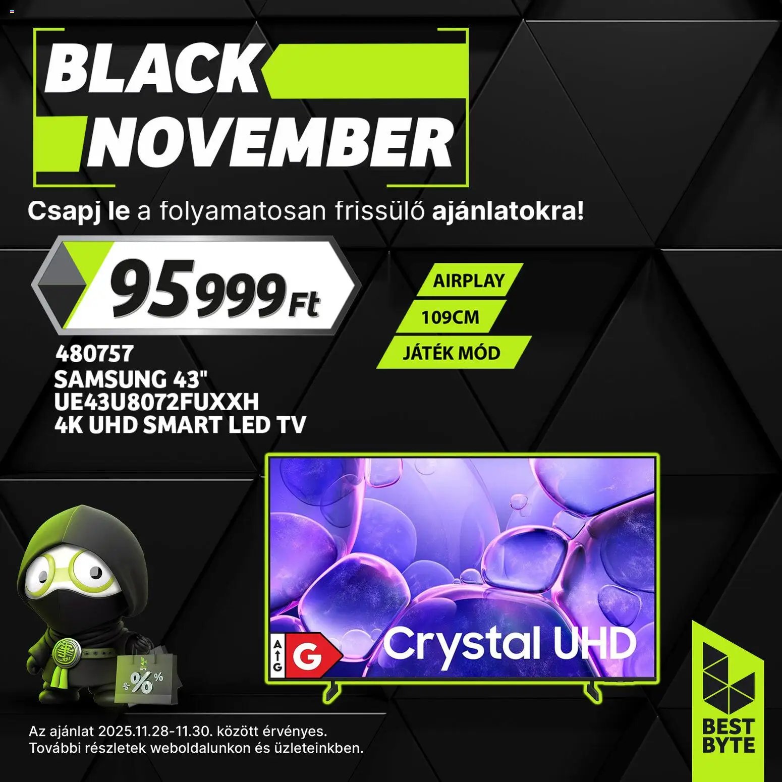 Best Byte újság 2025.11.28. Black Friday (2025-11-28 - 2025-11-30)