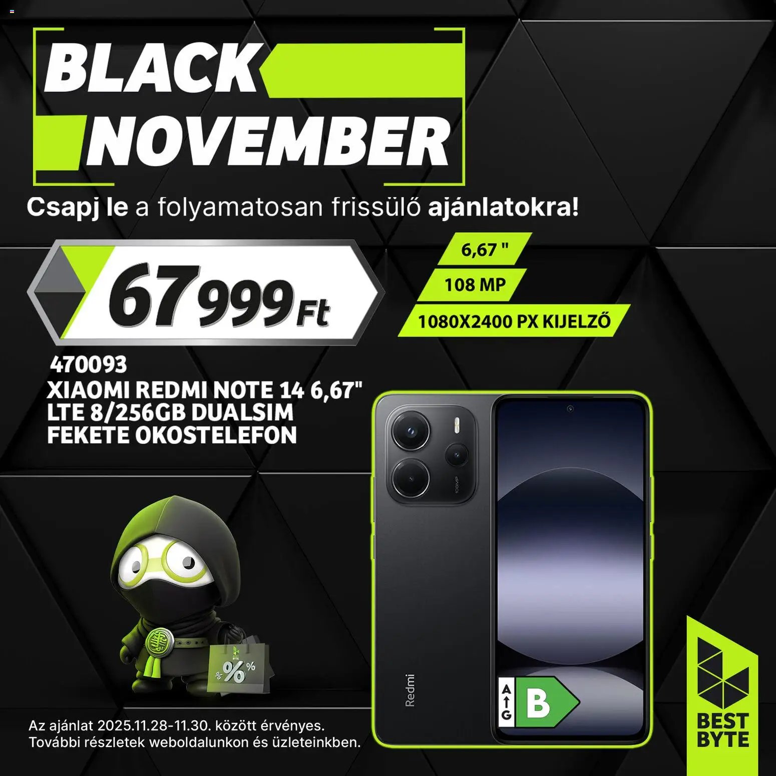 Best Byte újság 2025.11.28. Black Friday (2025-11-28 - 2025-11-30)