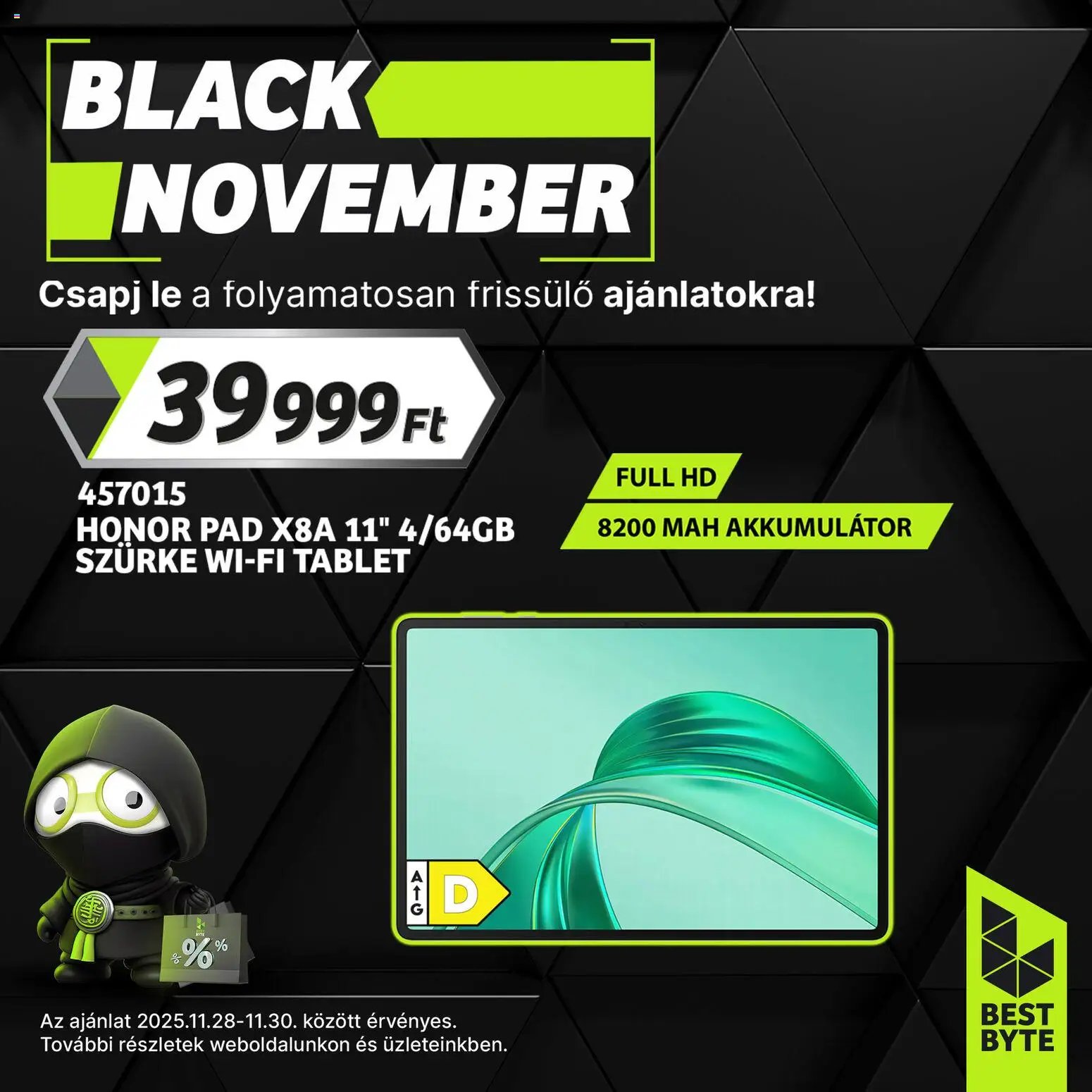 Best Byte újság 2025.11.28. Black Friday (2025-11-28 - 2025-11-30)