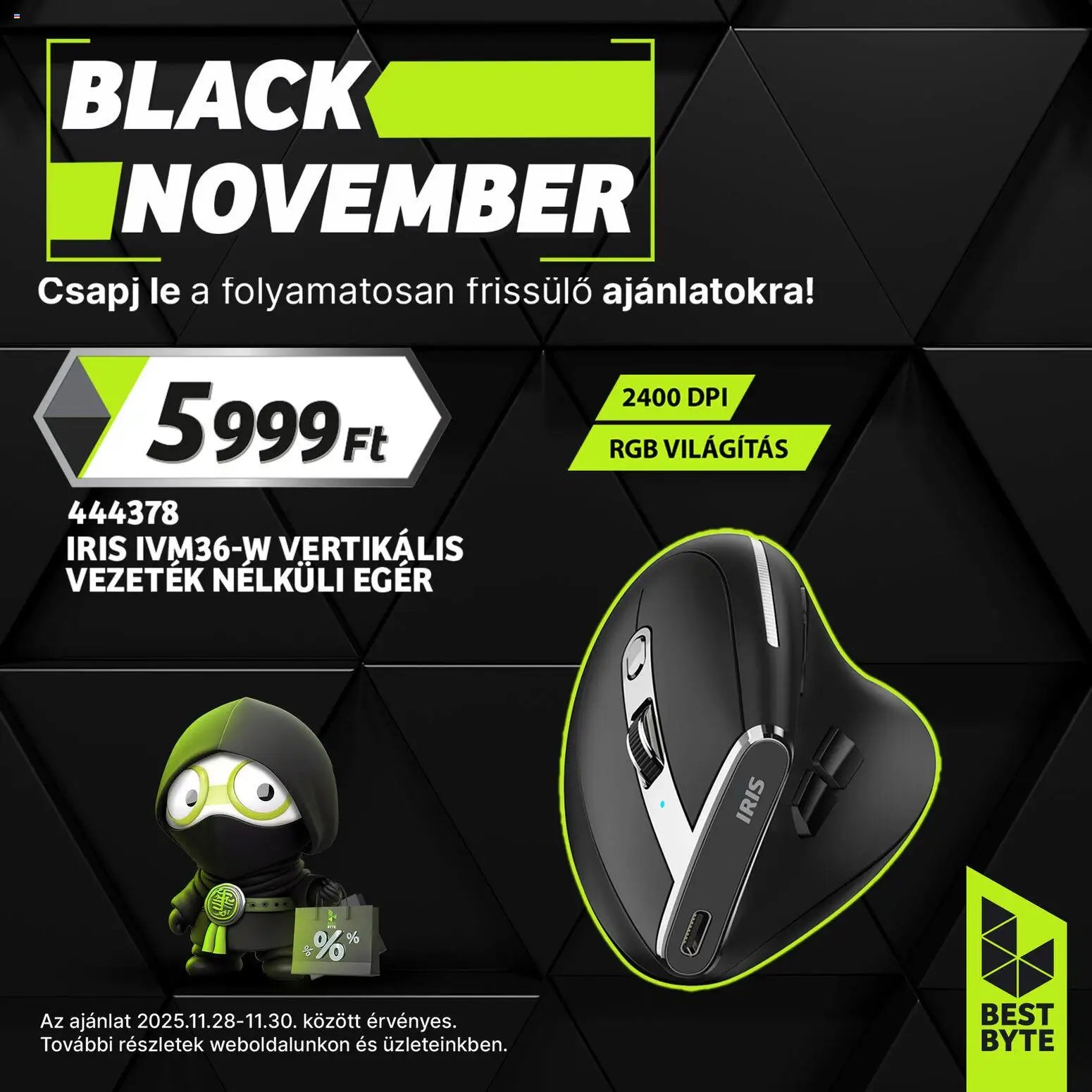 Best Byte újság 2025.11.28. Black Friday (2025-11-28 - 2025-11-30)